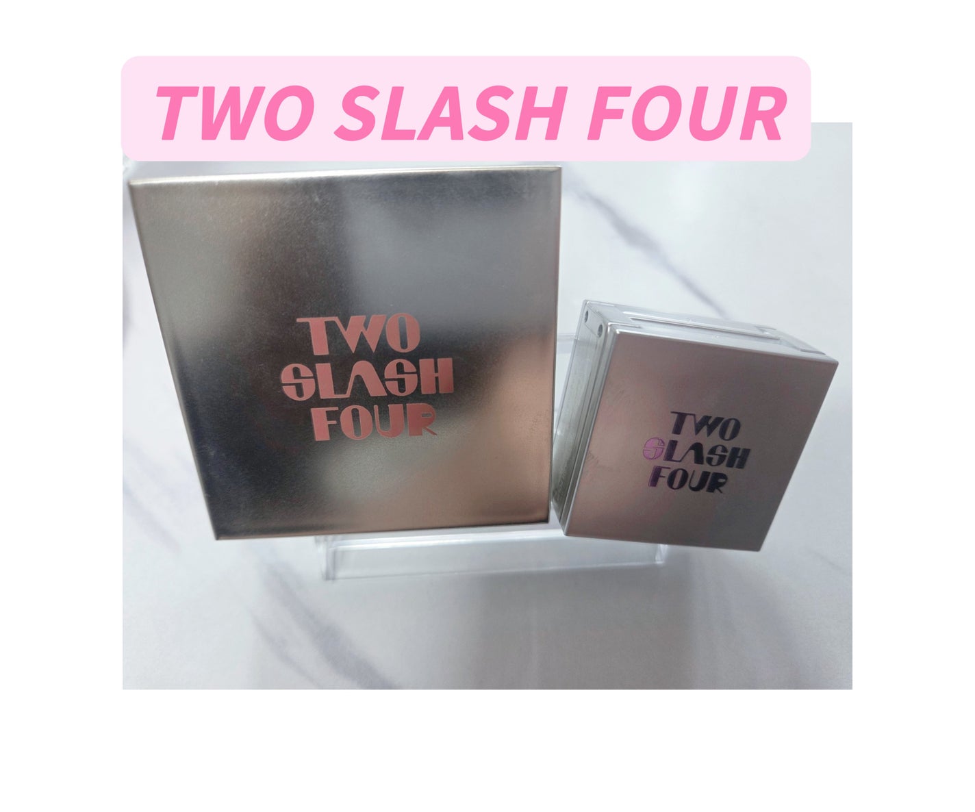 ストロビングフェイスキューブ/TWO SLASH FOUR/ハイライトを使ったクチコミ(1枚目)