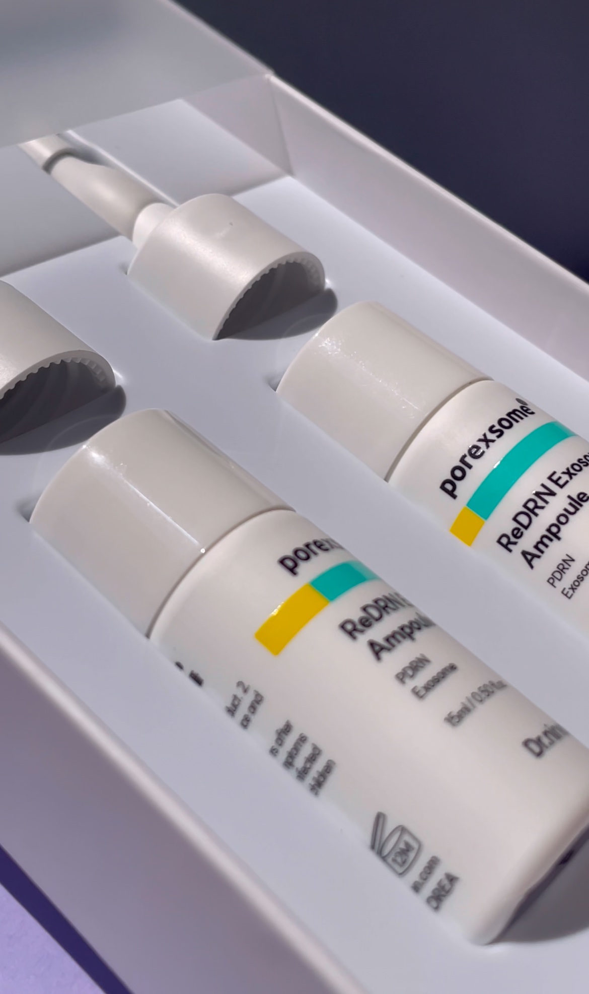 ReDRNエクソソームアンプル/Dr.nineteen/美容液を使ったクチコミ（1枚目）