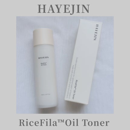 ライスピラーオイルトナー/HAYEJIN/化粧水を使ったクチコミ(1枚目)