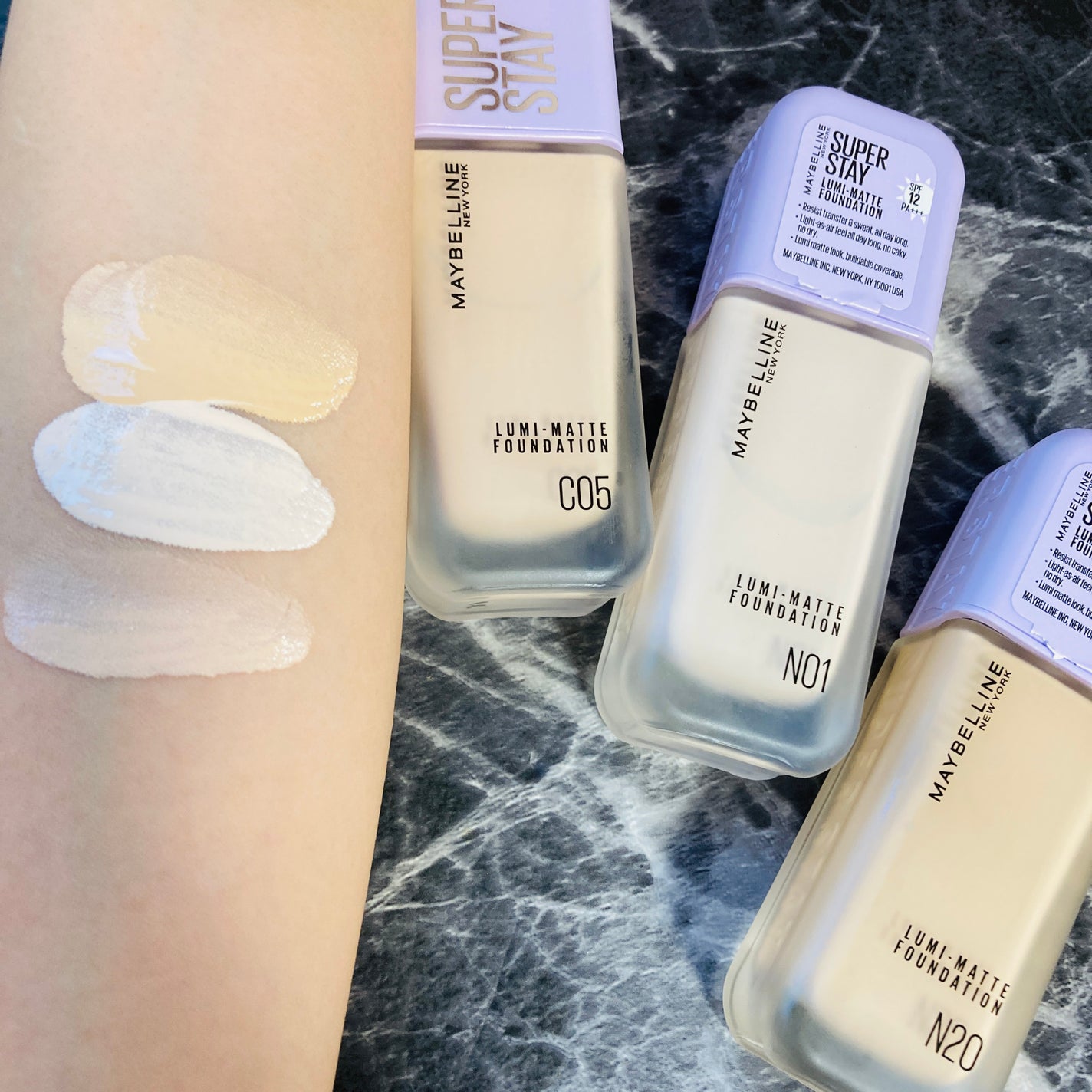 SPステイ ルミマット リキッド ファンデーション/MAYBELLINE NEW YORK/リキッドファンデーションを使ったクチコミ(3枚目)