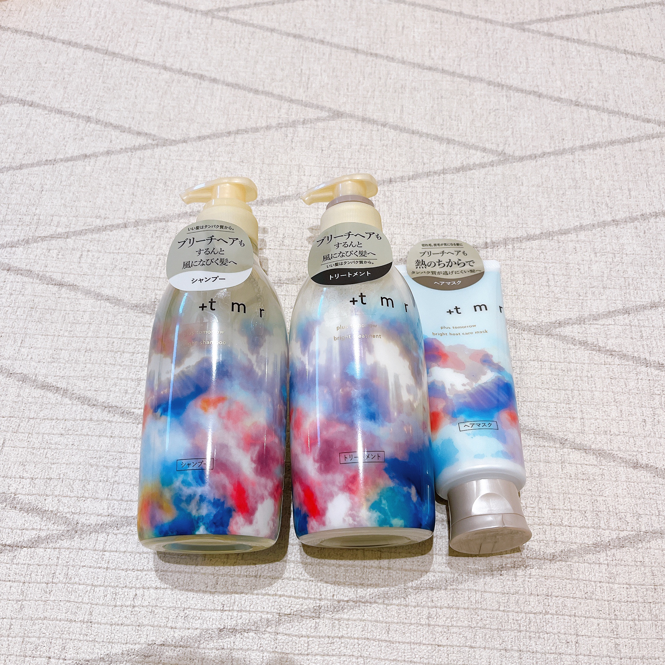 ブライト シャンプー/トリートメント トリートメント 本体（470mL）/＋ｔｍｒ/市販シャンプーを使ったクチコミ（1枚目）