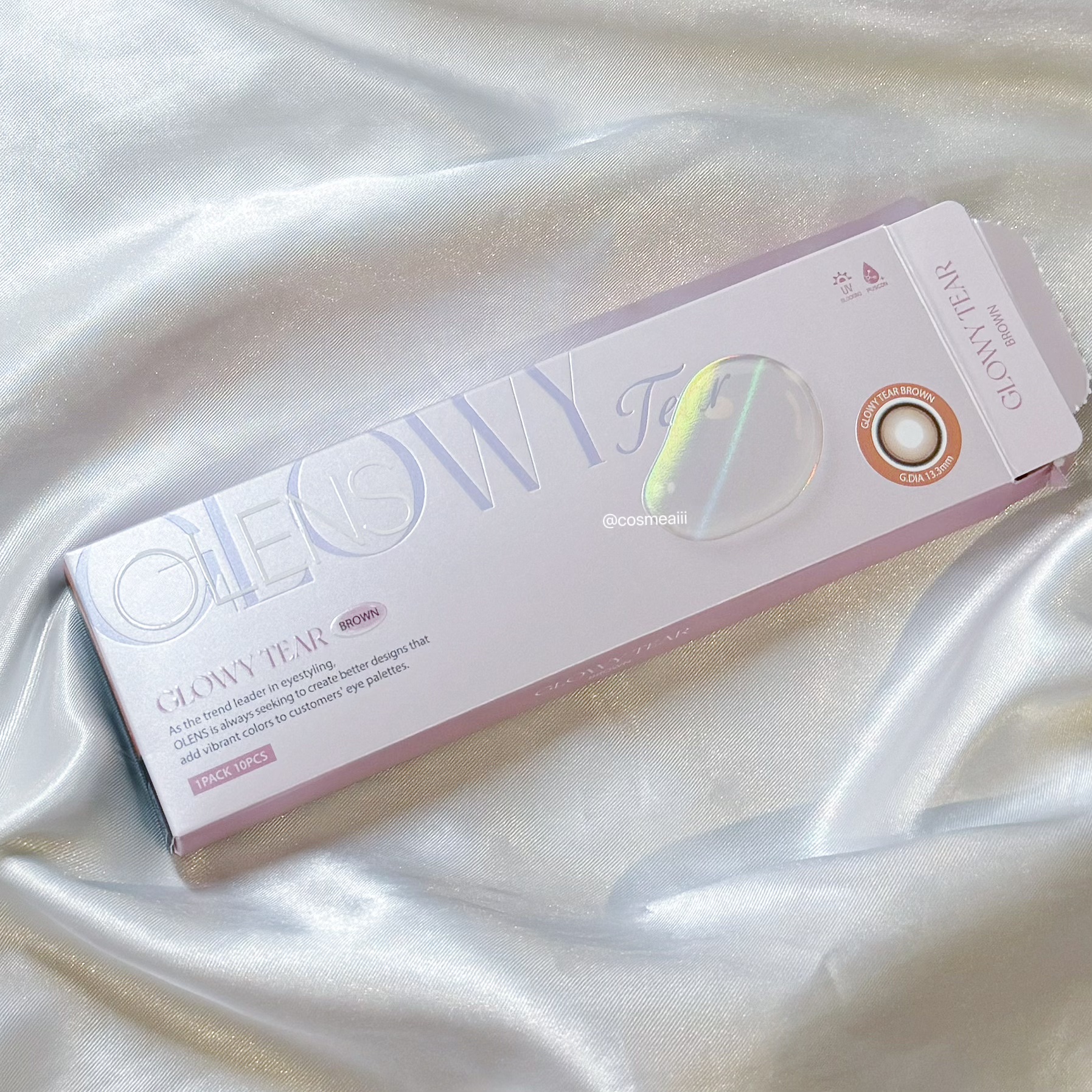 Double Tint 1day/OLENS/カラーコンタクトレンズを使ったクチコミ（3枚目）