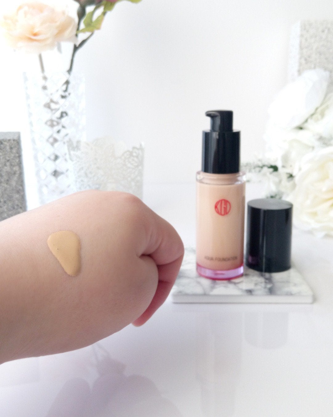 マイファンスィー アクアファンデーション/Koh Gen Do/リキッドファンデーションを使ったクチコミ(3枚目)