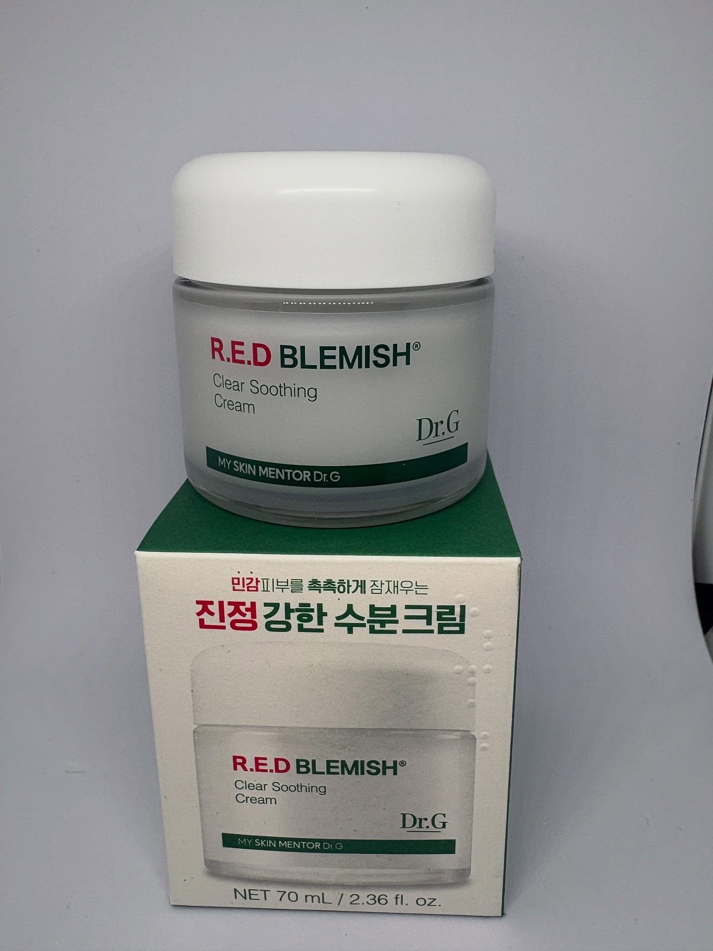 📢【PR】Dr.G レッドブレミッシュ クリアスージングクリーム

肌が敏感になりやすい時期や、繰り返す赤み・ゆらぎ。
そんな“肌の不調サイン”に、やさしく寄り添ってくれるのが
【Dr.G（ドクタージー）レッドブレミッシュ クリアスージン