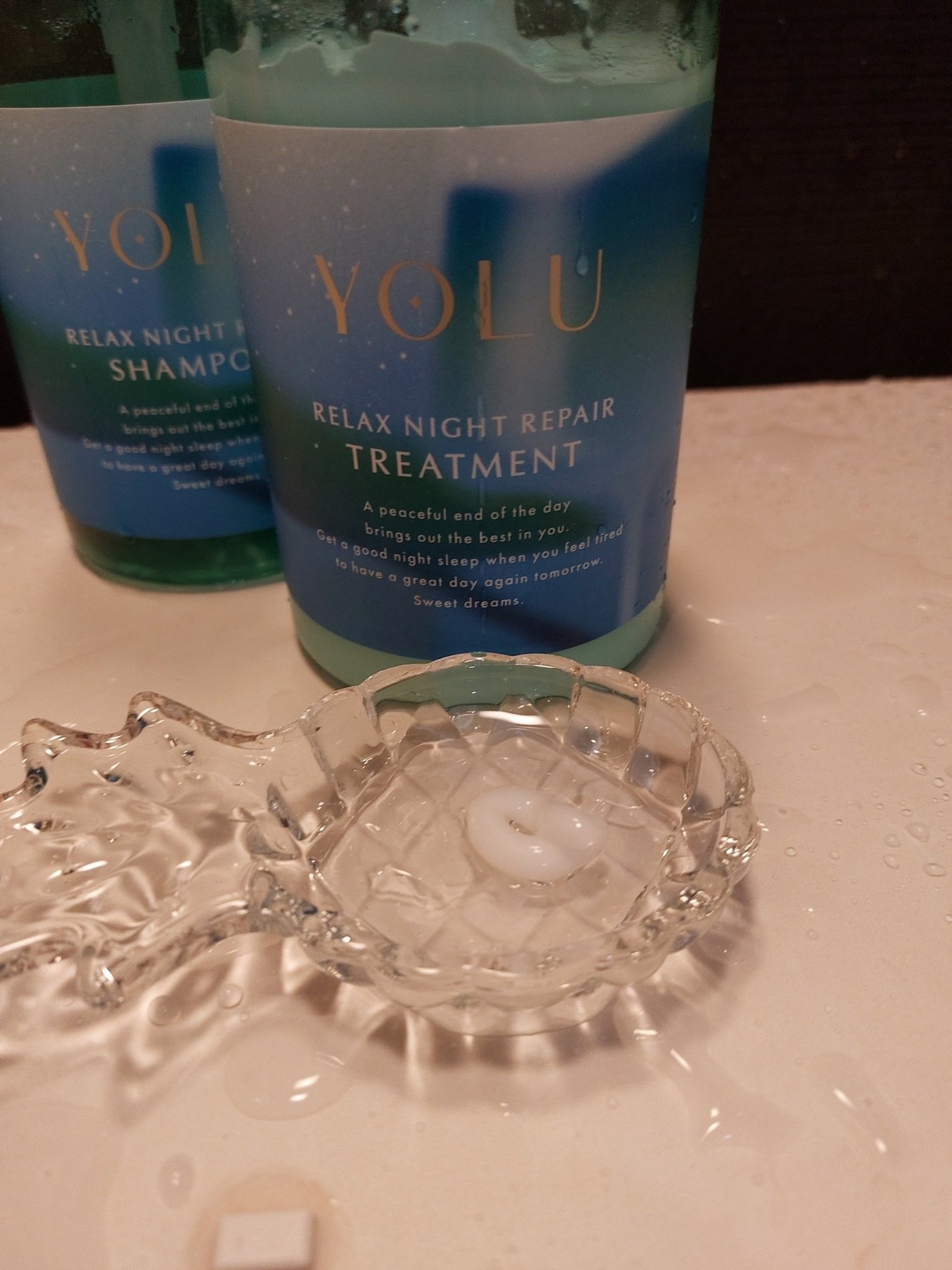 ヨル モクテル リラックスナイトリペアシャンプー/トリートメント/YOLU/市販シャンプーを使ったクチコミ(3枚目)