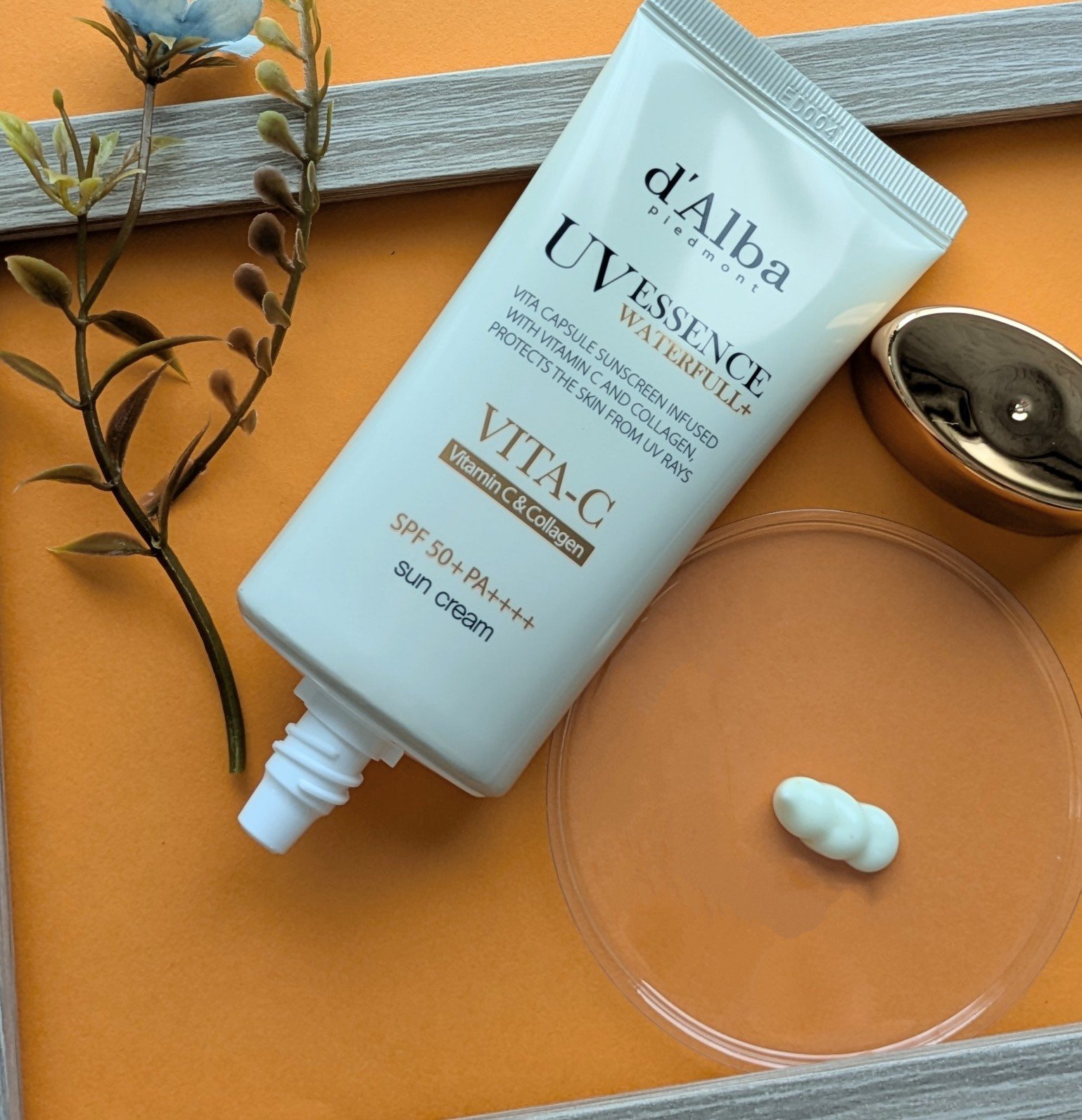 ビタカプセルエイジングケアサンクリーム/ダルバ/日焼け止め・UVケアを使ったクチコミ（2枚目）