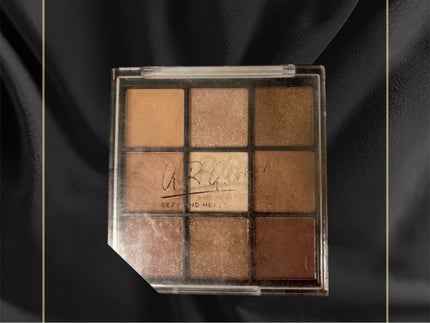 UR GLAM BLOOMING EYE COLOR PALETTE/U R GLAM/アイシャドウパレットを使ったクチコミ(1枚目)