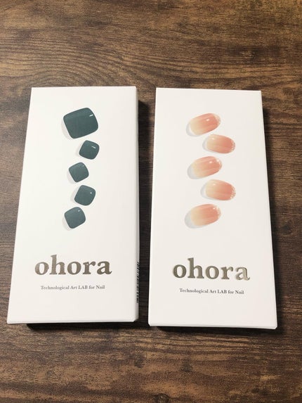 セミキュアジェルネイル(ハンド)/ohora/ネイルシールを使ったクチコミ(3枚目)