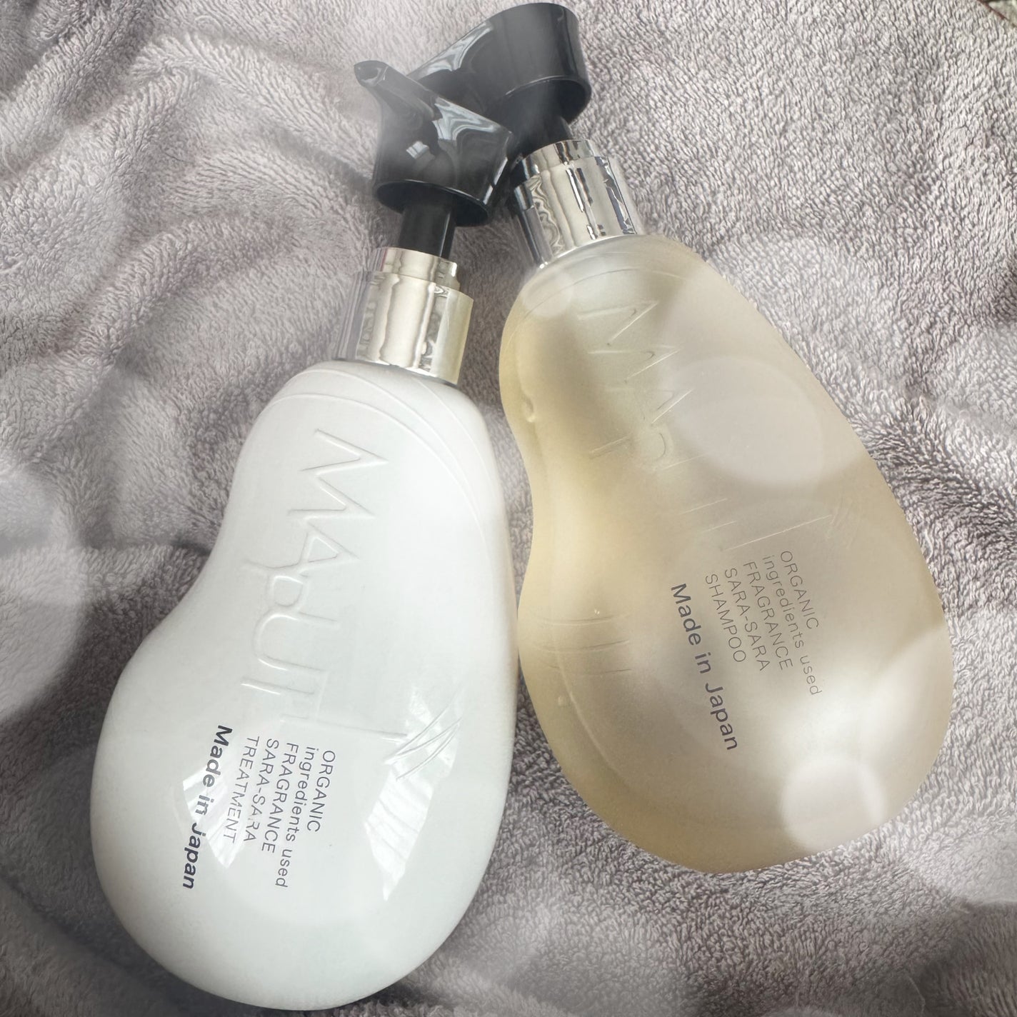 オーガニックフレグランスサラサラシャンプー/トリートメント MAPUTI/MAPUTI/シャンプー・コンディショナーを使ったクチコミ(1枚目)
