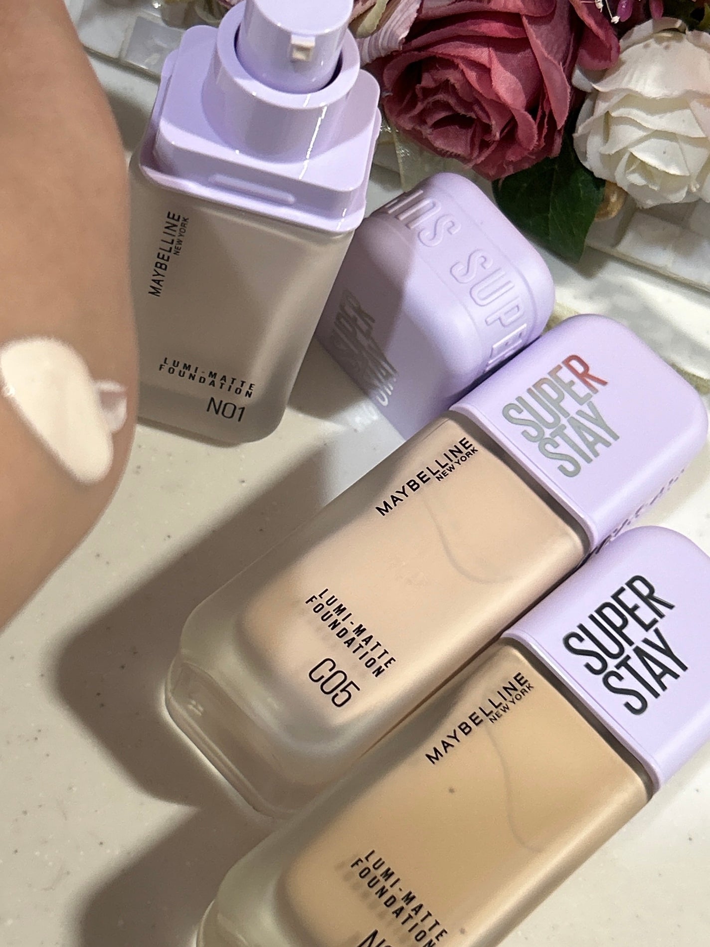 SPステイ ルミマット リキッド ファンデーション/MAYBELLINE NEW YORK/リキッドファンデーションを使ったクチコミ(2枚目)