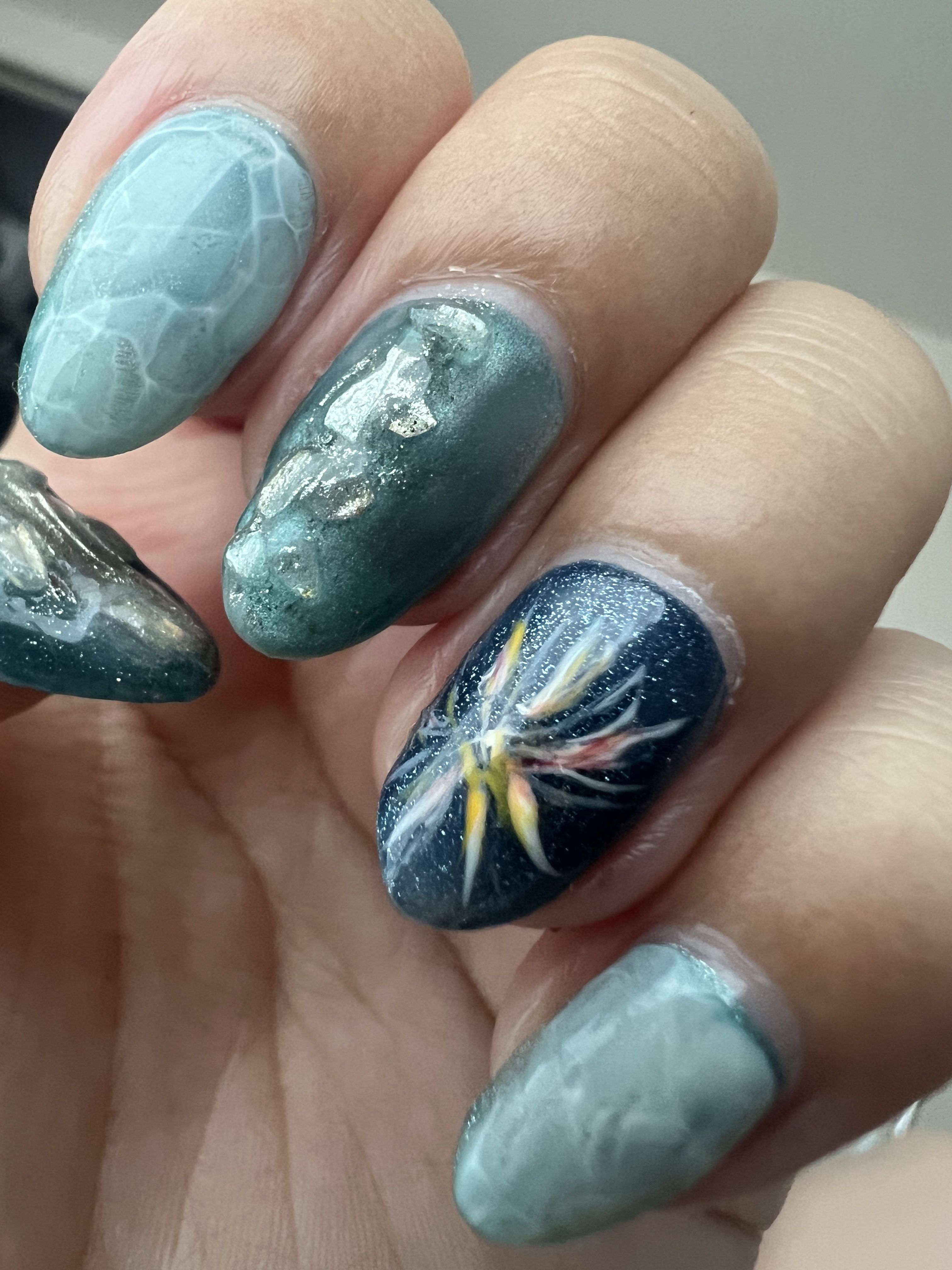 ジェルネイル（ライト対応）/セリア/ジェルネイルを使ったクチコミ（2枚目）