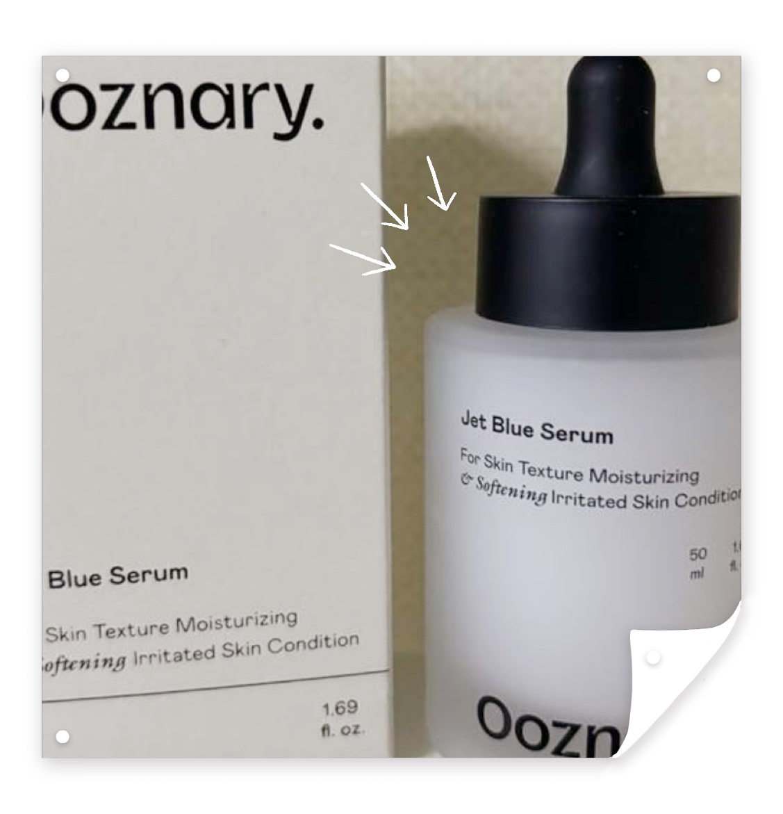 オーズナリージェットブルーセラム/オーズナリー/美容液を使ったクチコミ（1枚目）