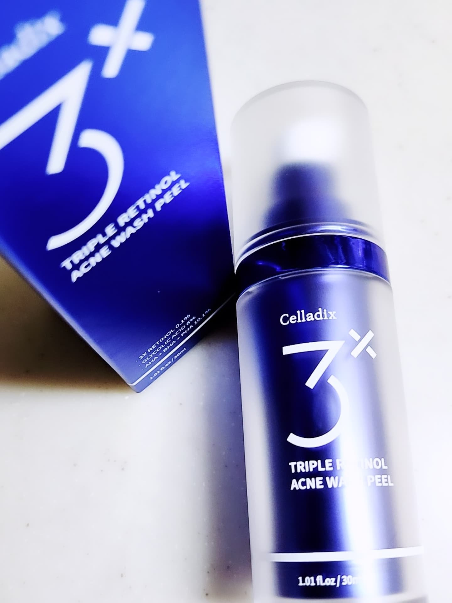 トリプル レチノール ウォッシュピール/Celladix/ピーリングを使ったクチコミ（1枚目）