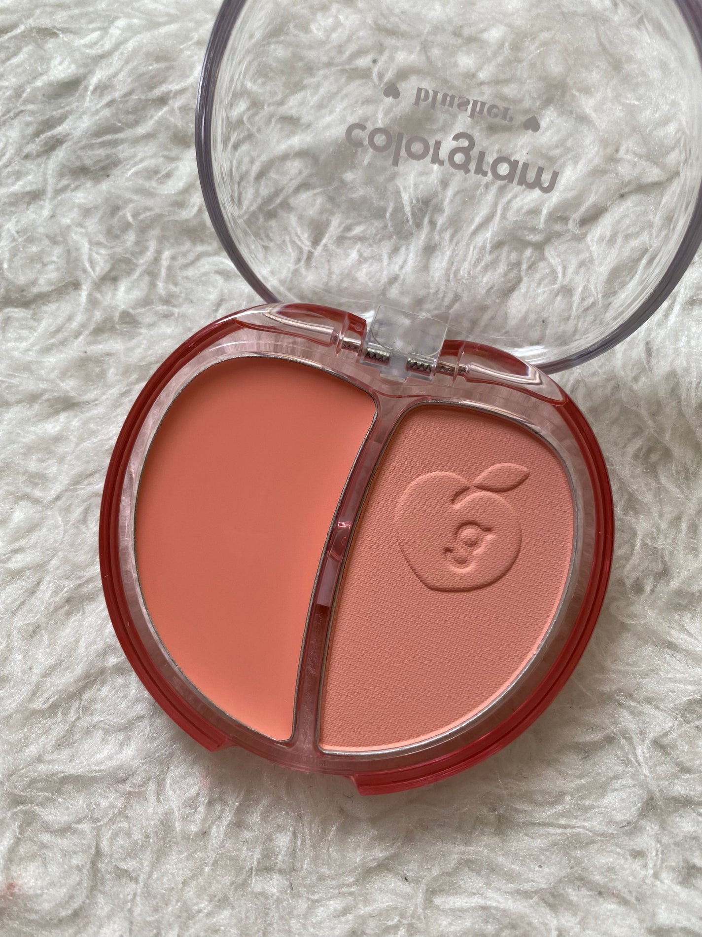 ティントリー ハーフ&ハーフブラッシャー/Colorgram/パウダーチークを使ったクチコミ(4枚目)