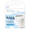 イントゥイション もっちり肌 スリムホルダー (刃付き)+替刃1コ 替刃 3個入