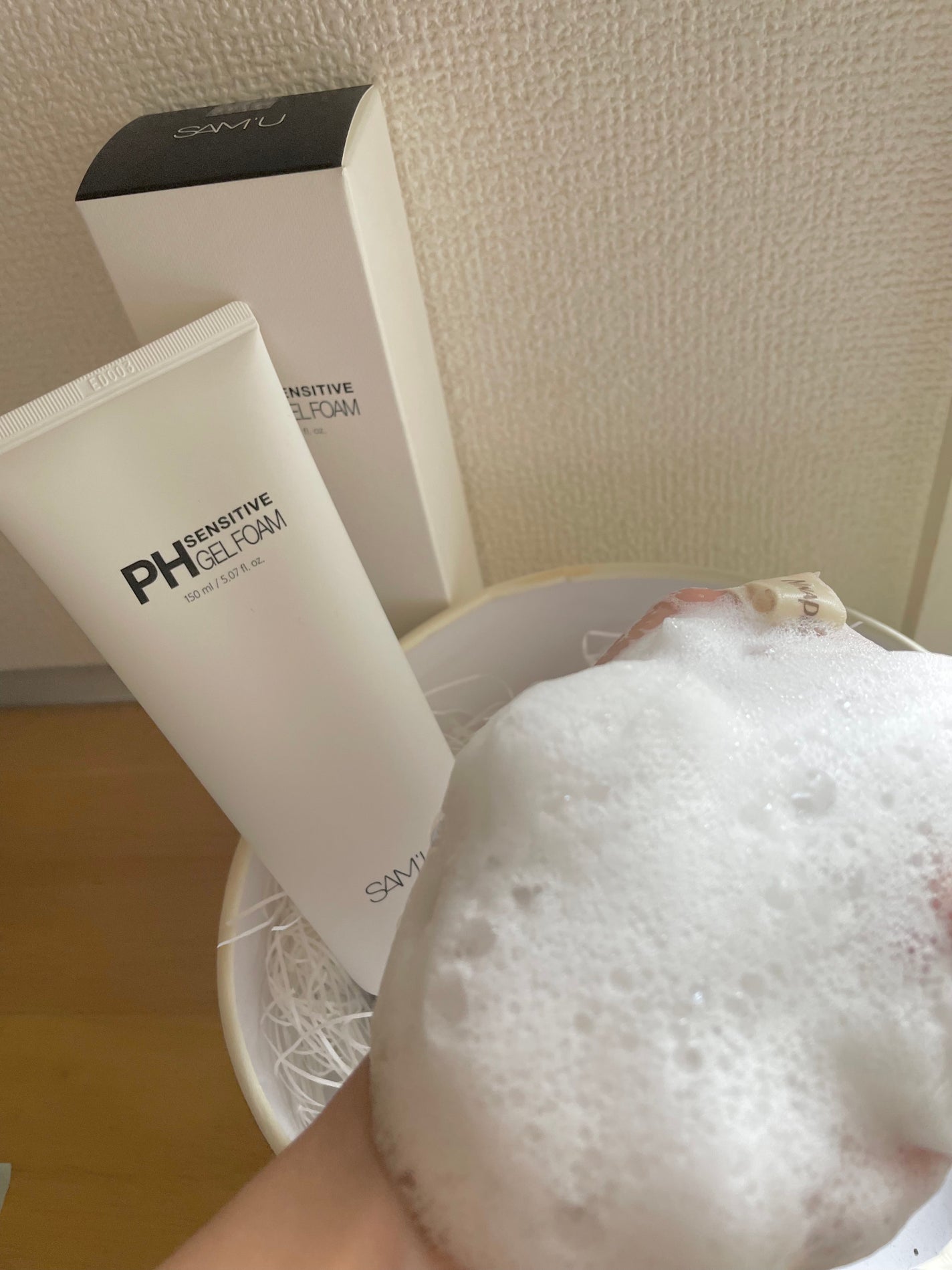 PHセンシティブジェルフォーム/SAM'U/その他洗顔料を使ったクチコミ(3枚目)