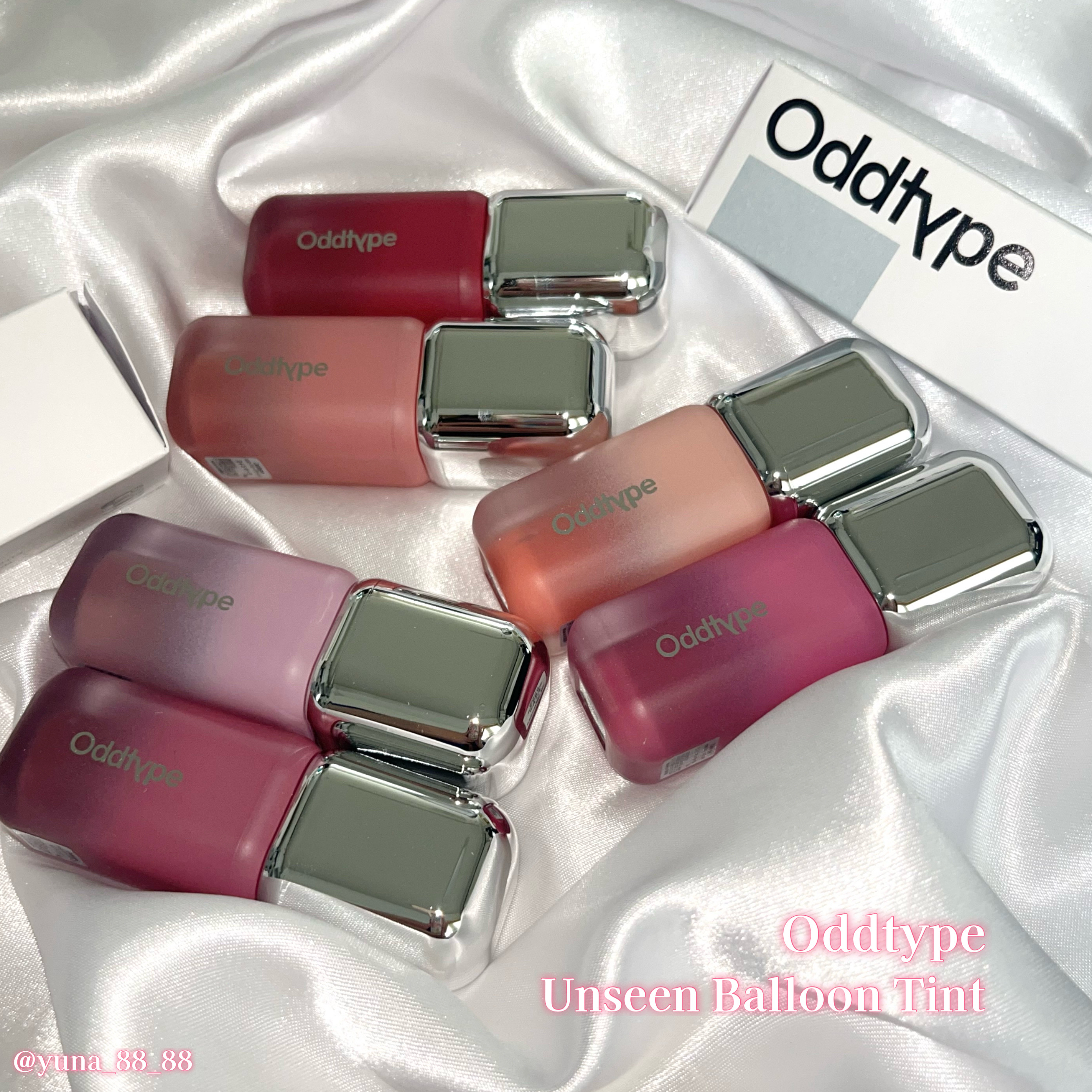 アンシーン バルーンティント/Oddtype/リップティントを使ったクチコミ（2枚目）