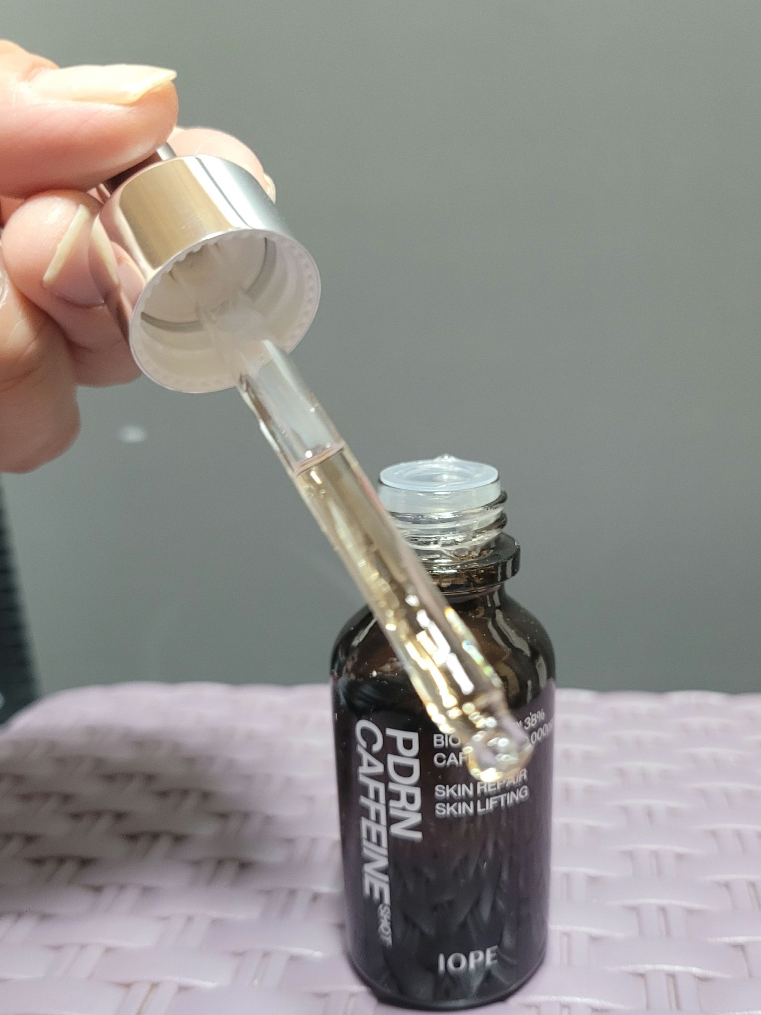 PDRNカフェインショット/IOPE/美容液を使ったクチコミ（2枚目）