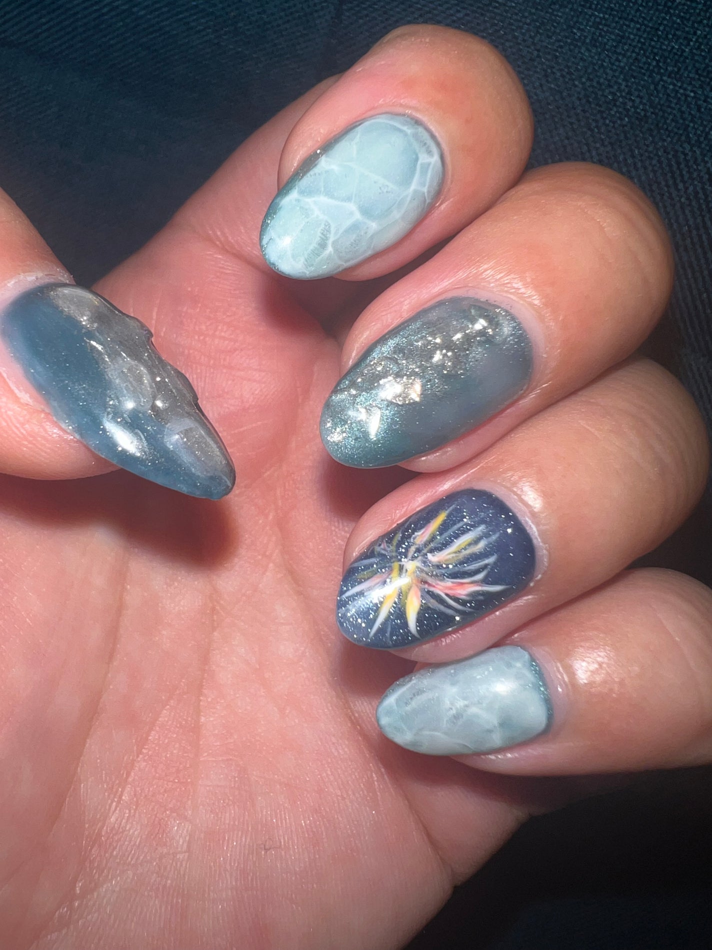 クレヨン フェアリーダストパウダー/キャンドゥ/ネイル用品を使ったクチコミ(4枚目)