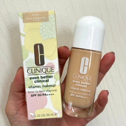 イーブン ベター メイクアップ  V ファンデーション 50/CLINIQUE/リキッドファンデーションを使ったクチコミ(1枚目)