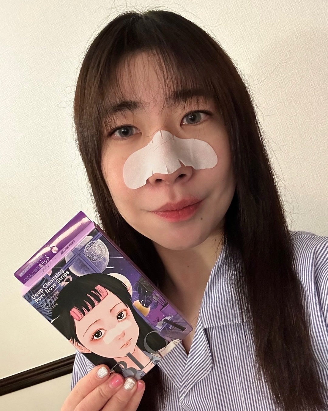 みきてぃ♡フォロバ100 on LIPS 「.BLCA鼻パックをお試ししました!✨2STEPで簡単に毛穴ケ..」(2枚目)