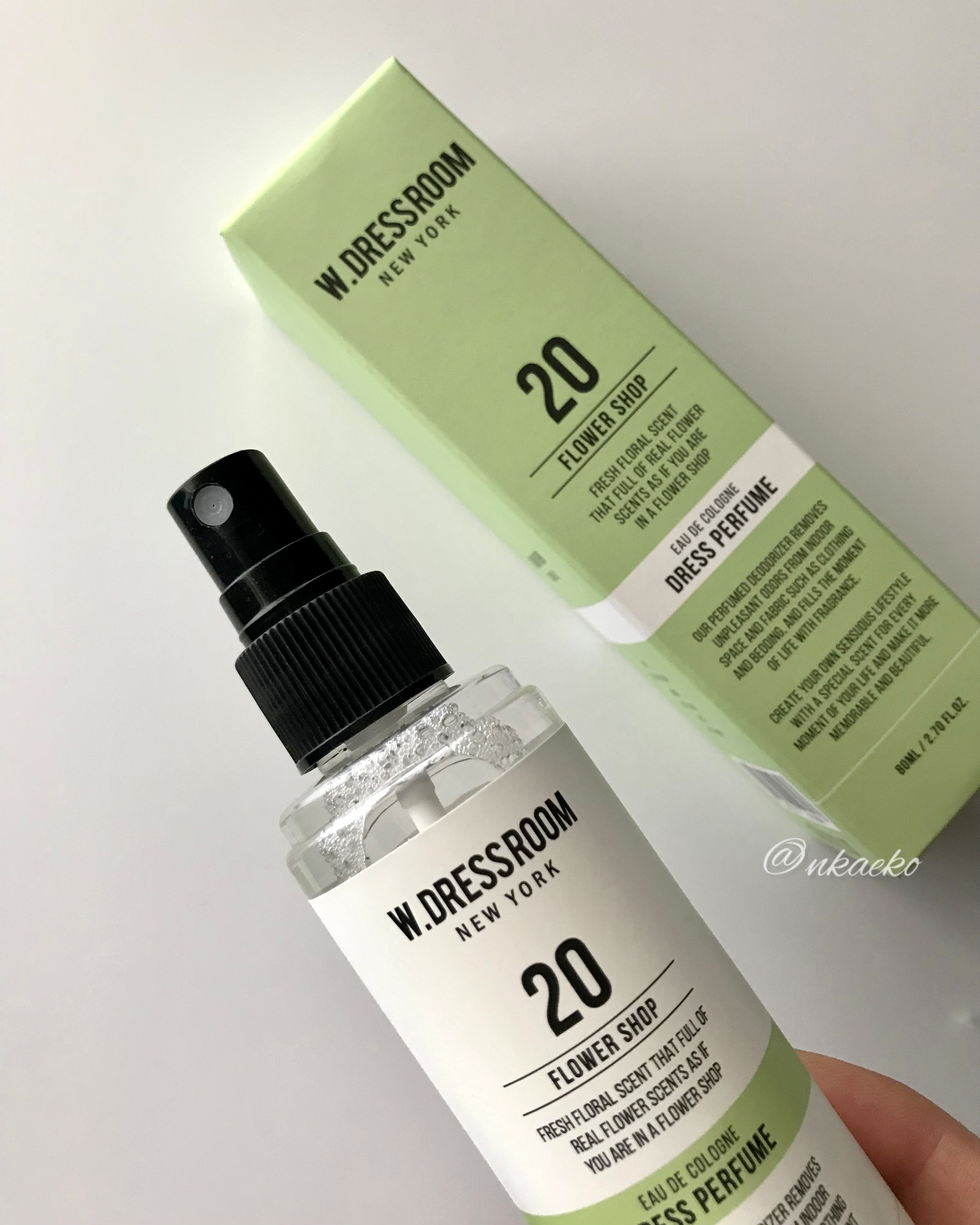 ドレスパフューム No.20 フラワーショップ/ダブルドレスルーム/ファブリックミストを使ったクチコミ（2枚目）