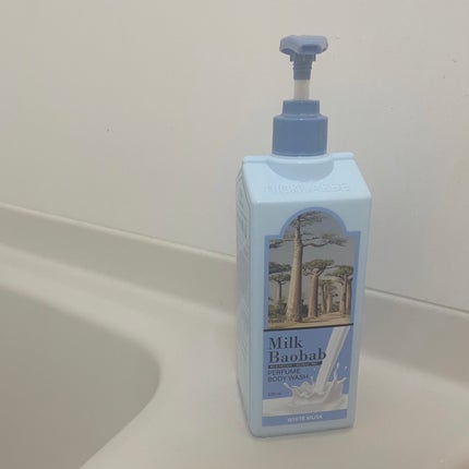 ミルクバオバブ パフュームボディウォッシュ ホワイトムスク/ミルクバオバブ/ボディソープを使ったクチコミ(1枚目)