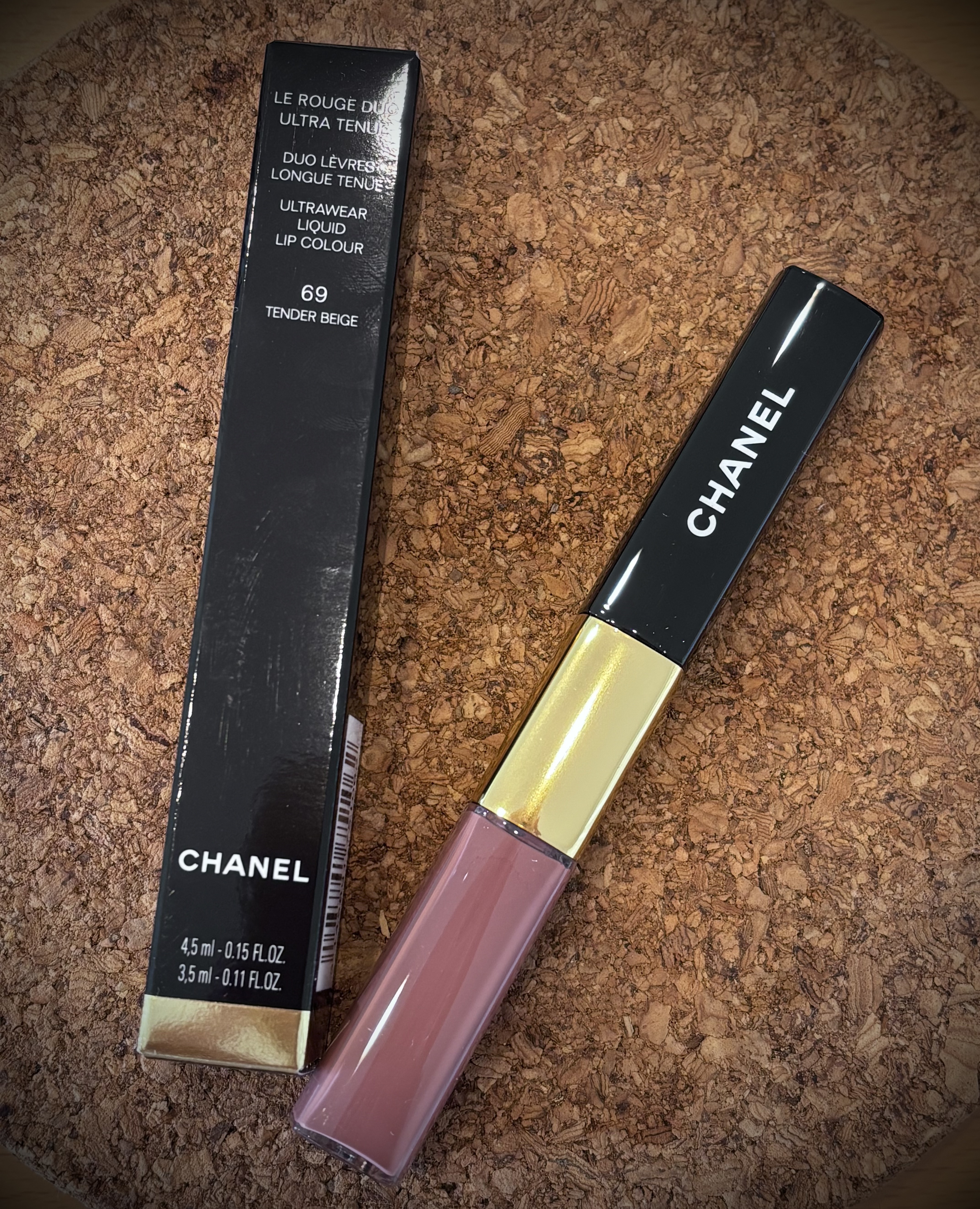 ル ルージュ デュオ ウルトラ トゥニュ 69 テンダー ベージュ/CHANEL/口紅を使ったクチコミ（1枚目）