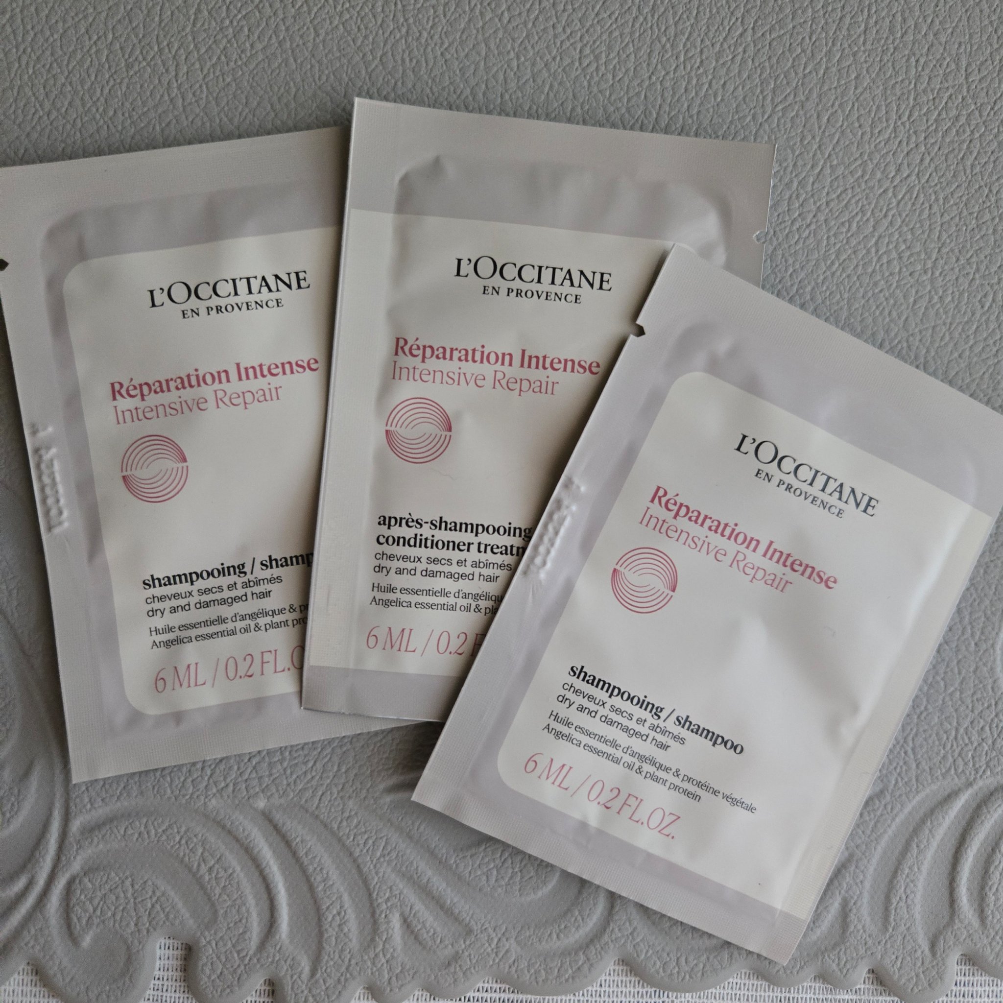 インテンシヴリペア シャンプー/コンディショナー/L'OCCITANE/市販シャンプーを使ったクチコミ（1枚目）