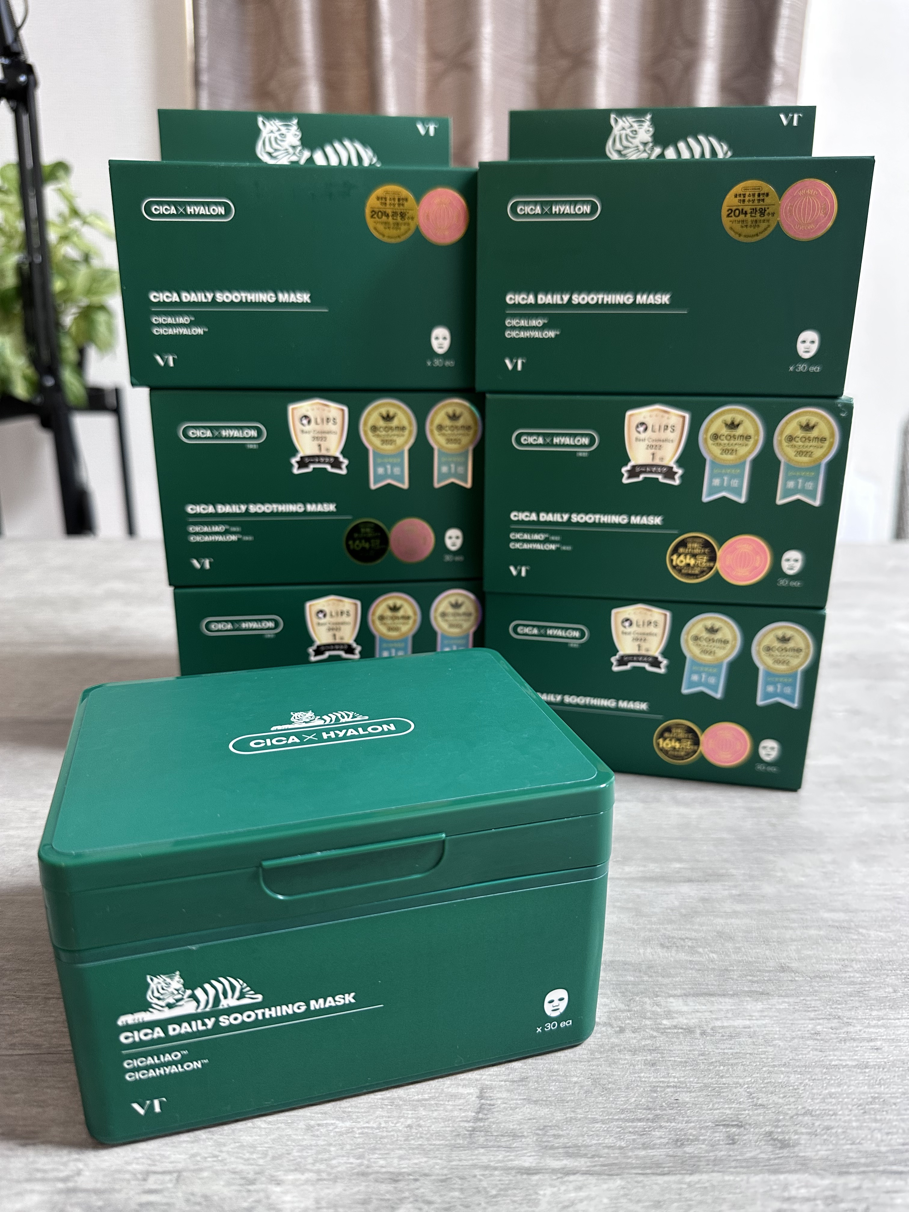 CICA デイリースージングマスク/VT/シートマスク・パックを使ったクチコミ（2枚目）