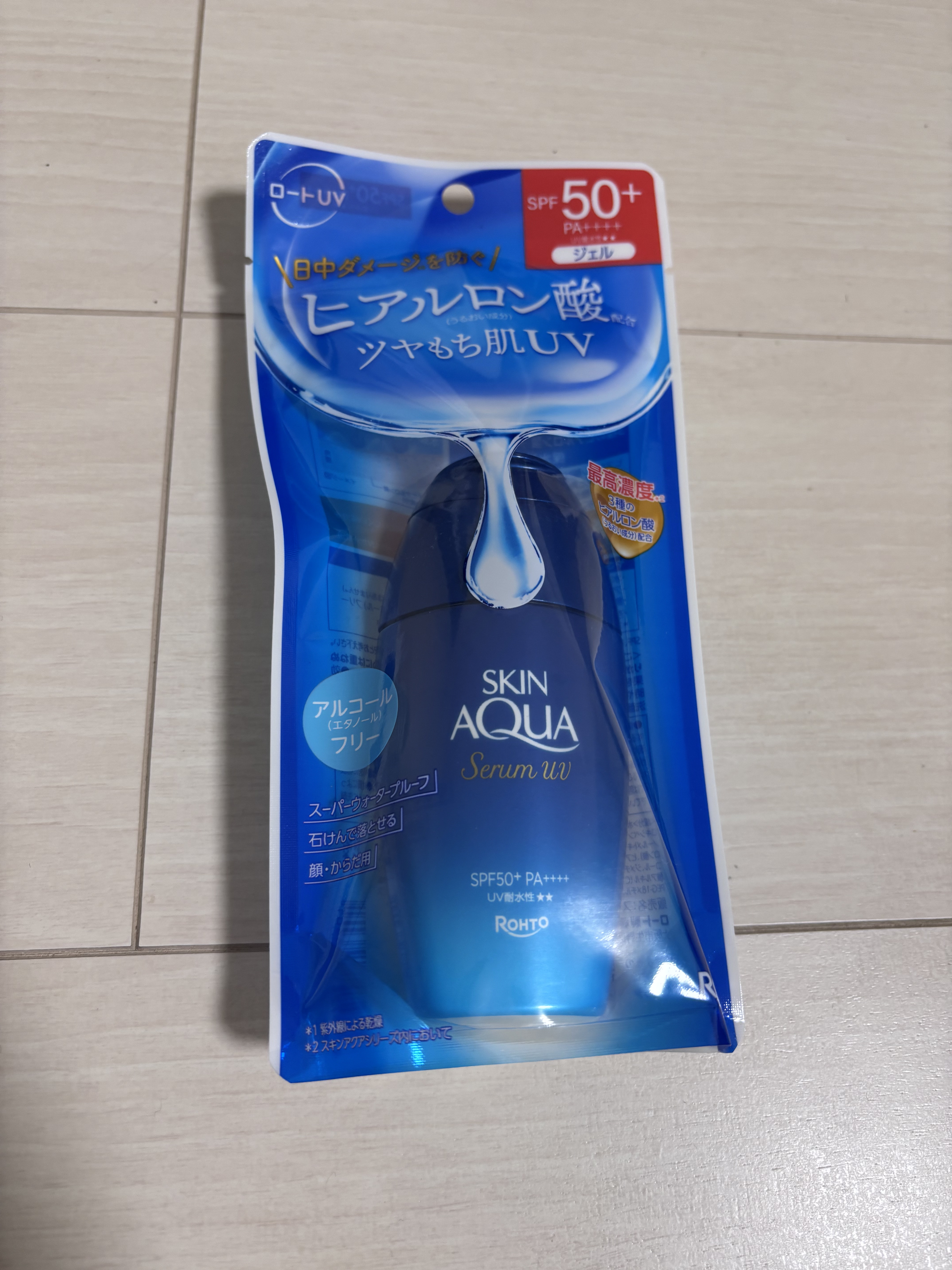 スキンアクア ヒアルロンセラムUV/スキンアクア/日焼け止めローションを使ったクチコミ（1枚目）