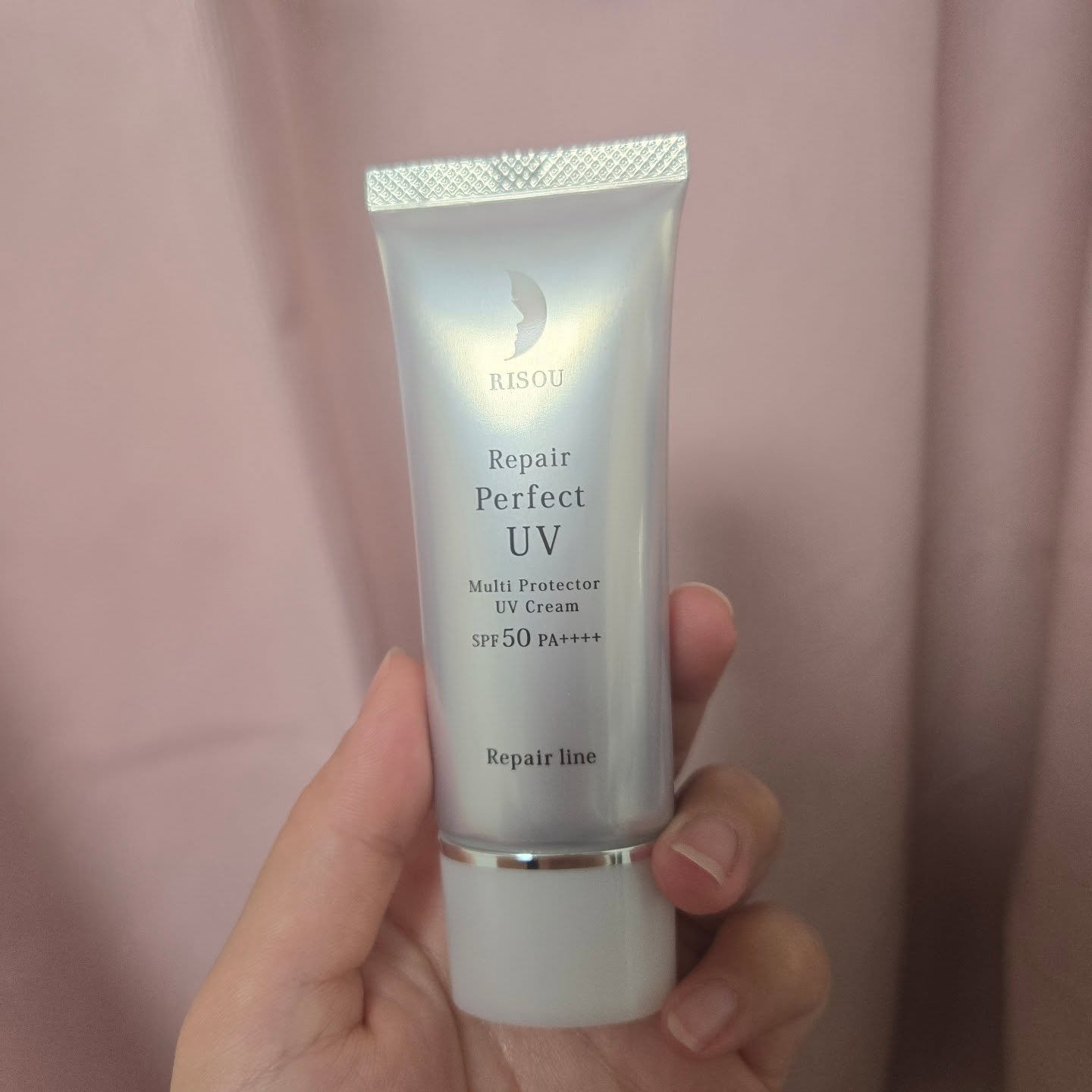 リソウ リペア パーフェクトUVクリーム/リソウコーポレーション/日焼け止めクリームを使ったクチコミ（2枚目）