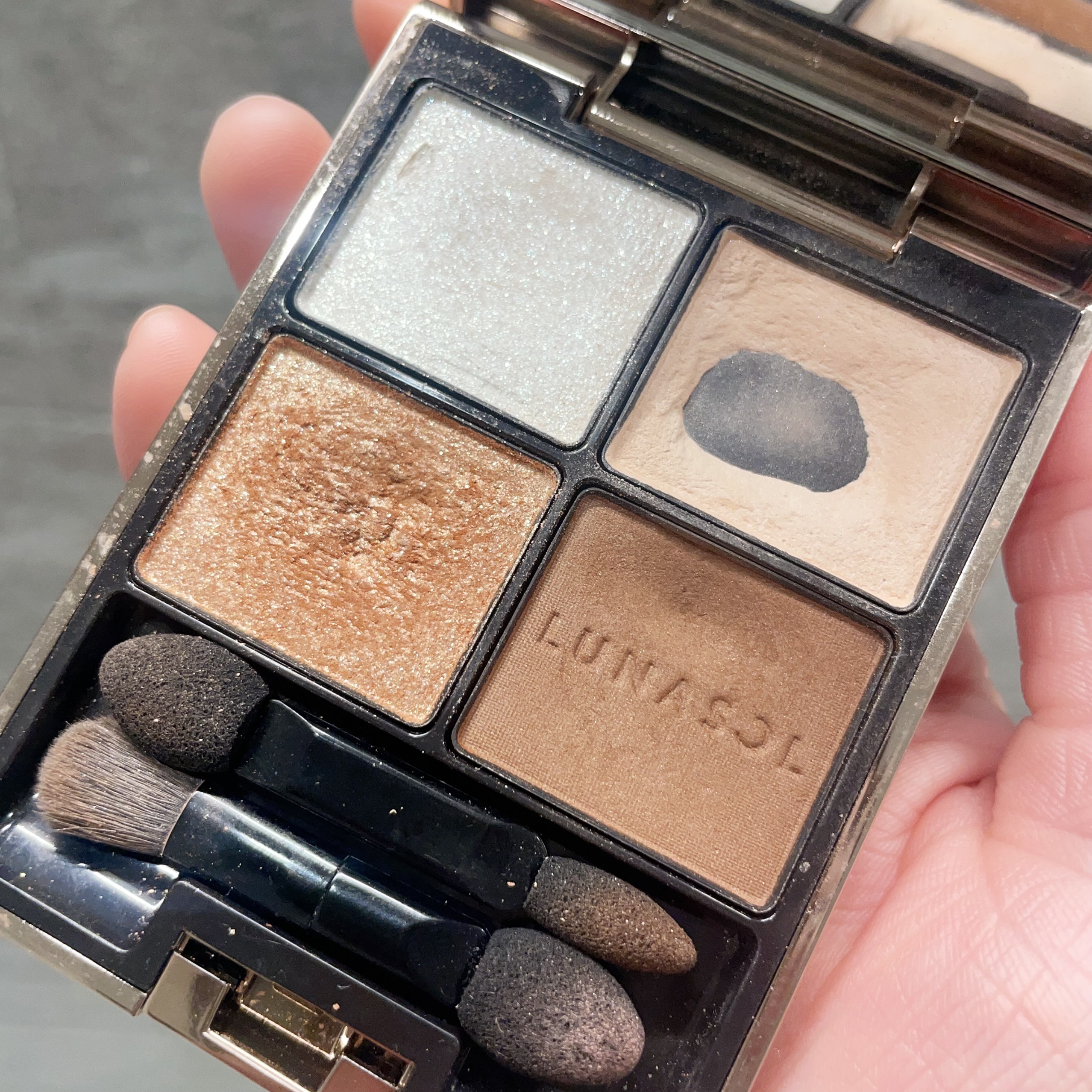 ルナソル アイカラーレーションN 15 Flawless Clarity/LUNASOL/アイシャドウパレットを使ったクチコミ（1枚目）