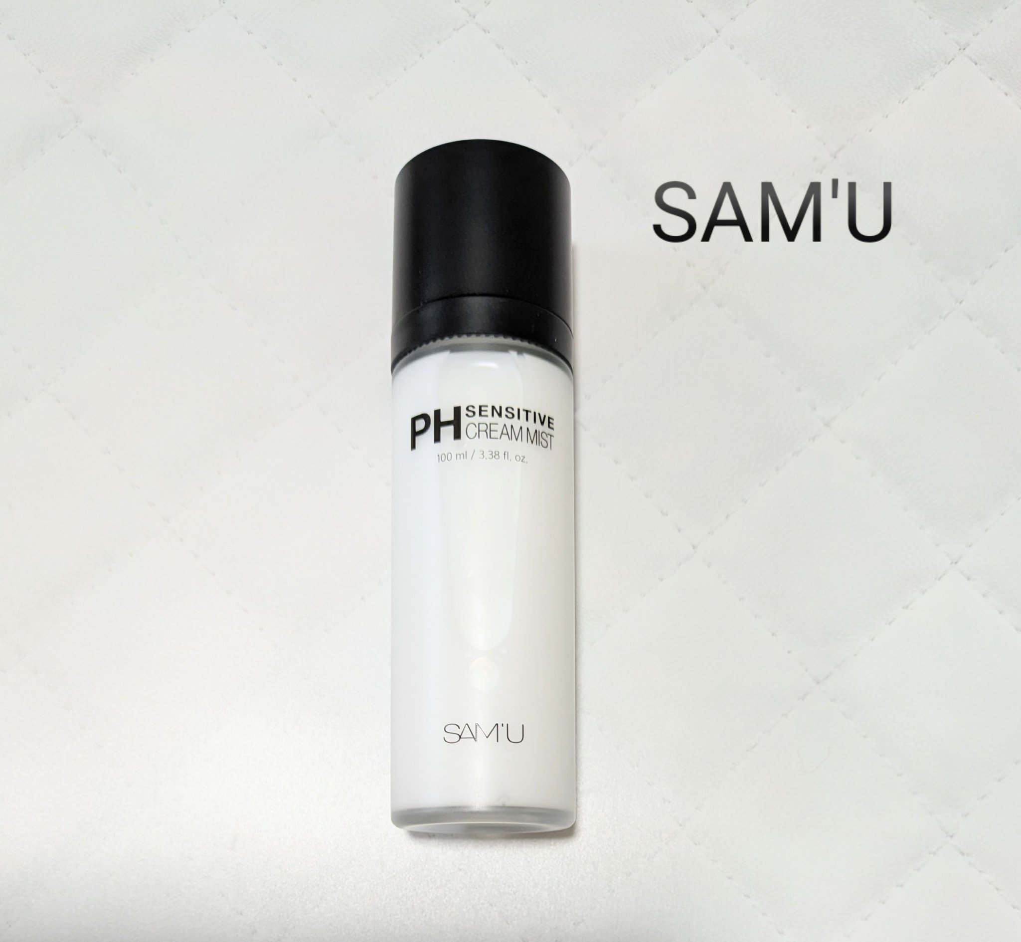 PHセンシティブクリームミスト/SAM'U/ミスト状化粧水を使ったクチコミ（1枚目）