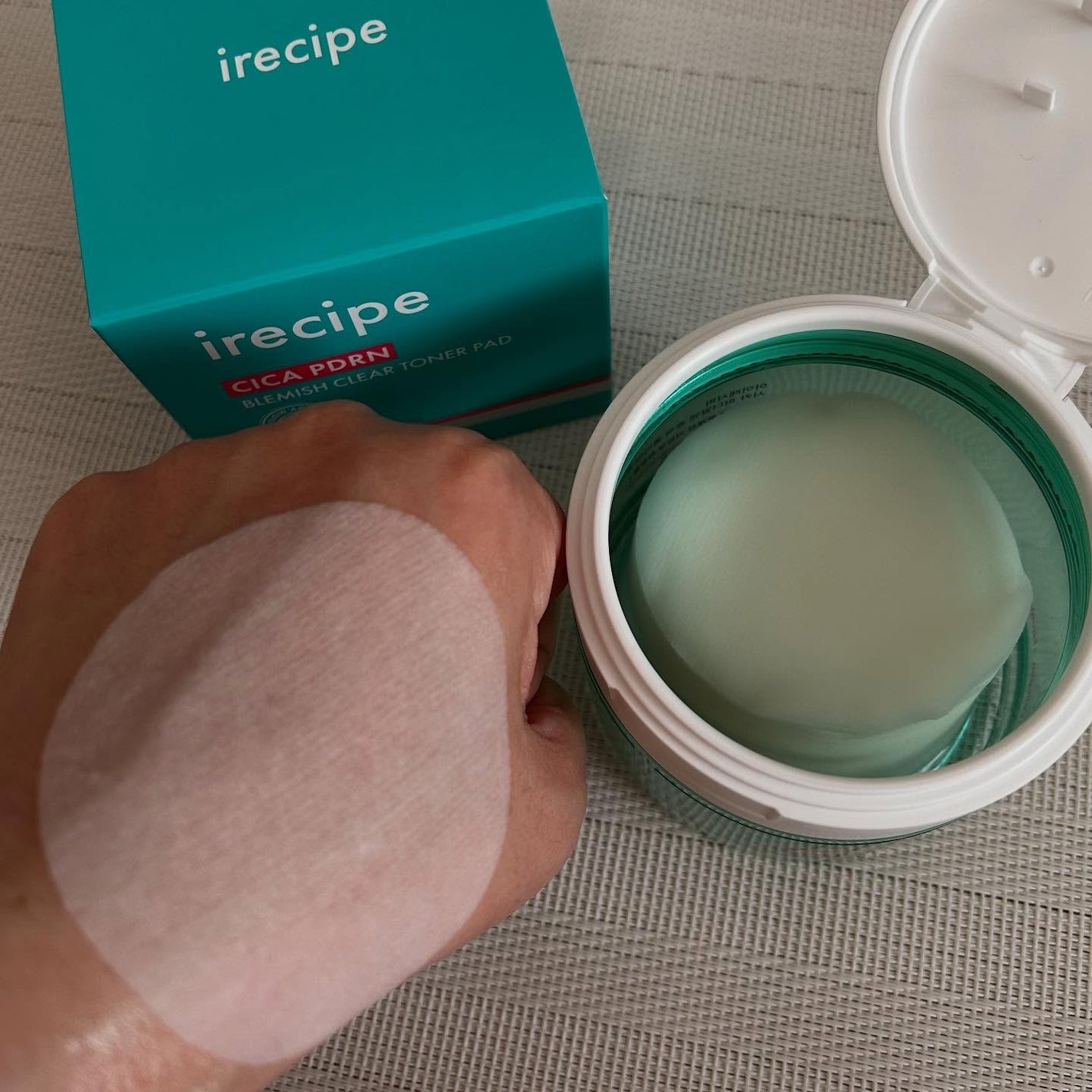 シカ PDRN 跡 クリアー トナーパッド/irecipe/トナーパッドを使ったクチコミ(4枚目)