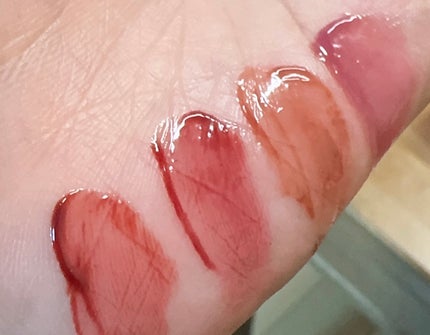 デュー ドロップ ティント/Coralhaze/リップティントを使ったクチコミ(2枚目)