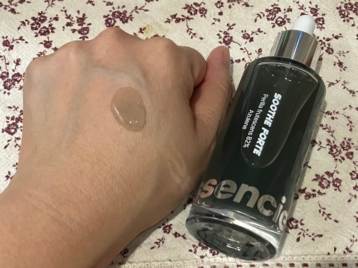 SOOTHE FORTE SERUM/essenciel/ブースター・導入液を使ったクチコミ(4枚目)