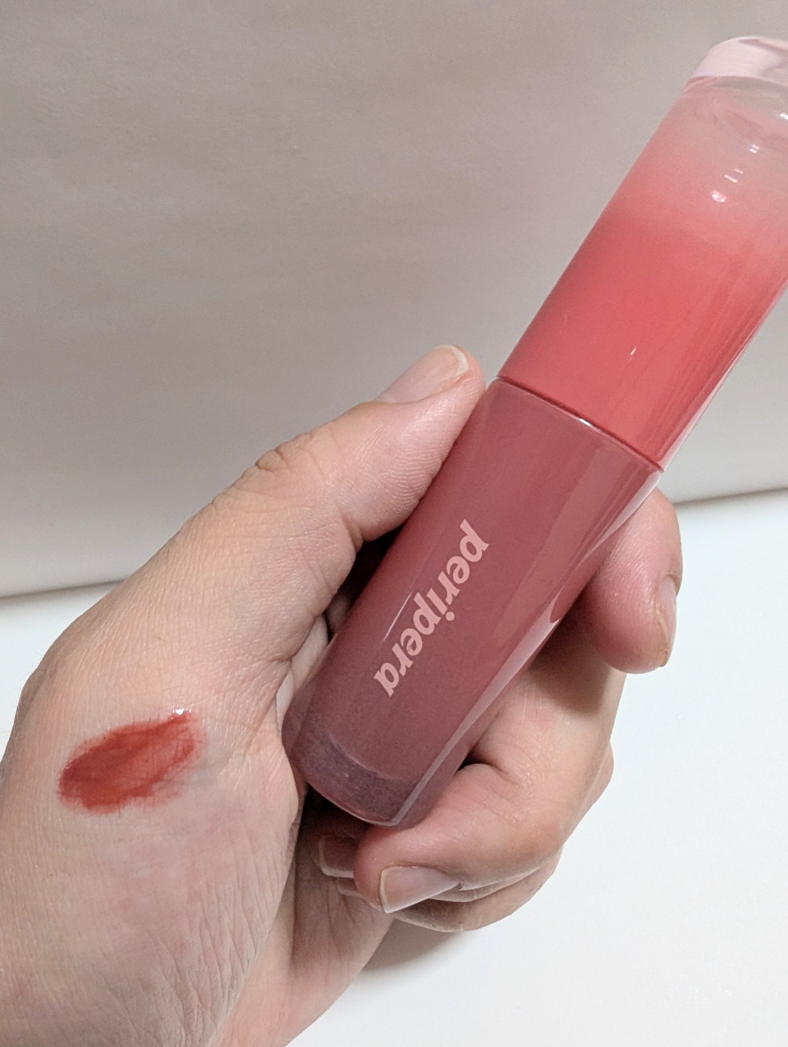 ペリペラ インク ムード グロイ ティント/PERIPERA/リップティントを使ったクチコミ（1枚目）