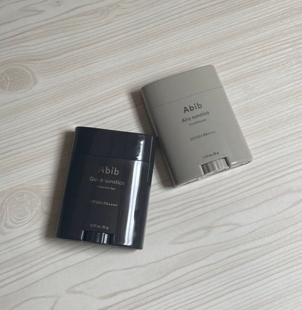 クイック サンスティック プロテクションバー/Abib /日焼け止めスティックを使ったクチコミ(1枚目)