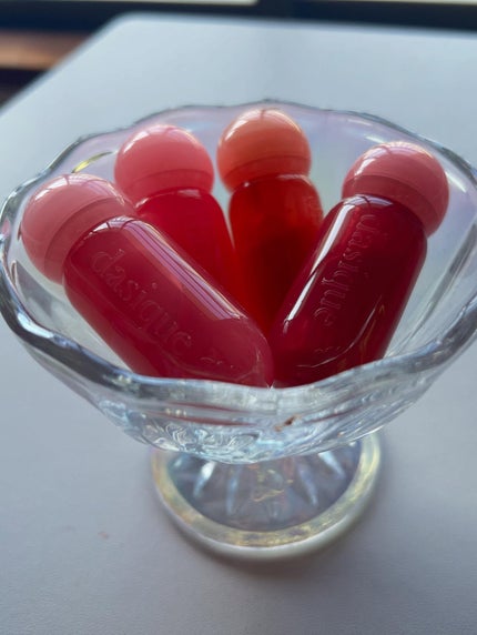 ジューシーデューイグロウティント/dasique/リップティントを使ったクチコミ(5枚目)