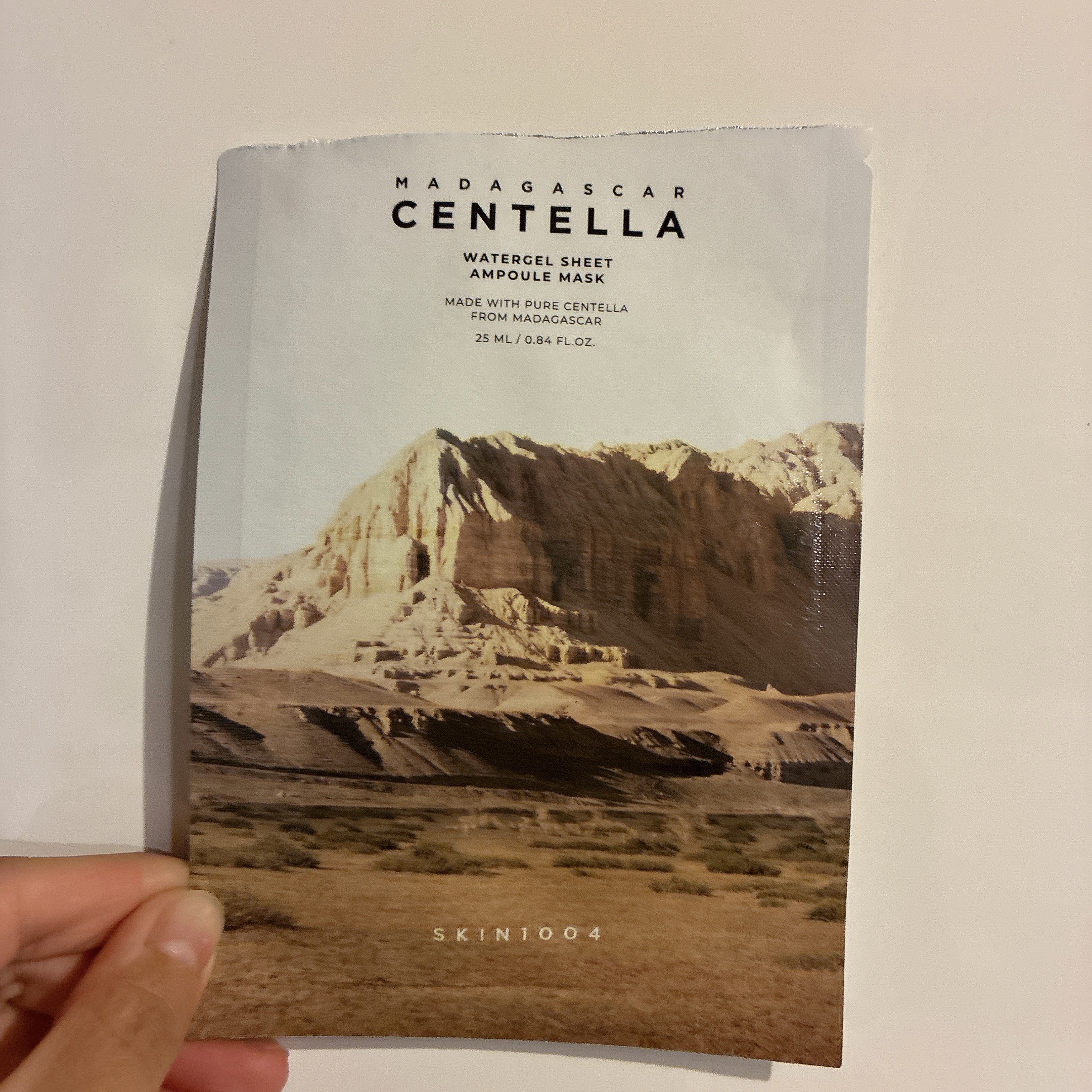 センテラ ウォーターゲルシートアンプルマスク/SKIN1004/シートマスク・パックを使ったクチコミ（1枚目）
