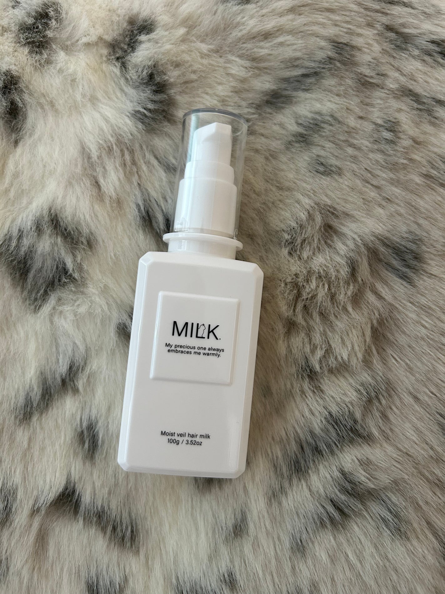 モイストヴェール ヘアミルク<無香料>/MILK./ヘアミルクを使ったクチコミ(1枚目)