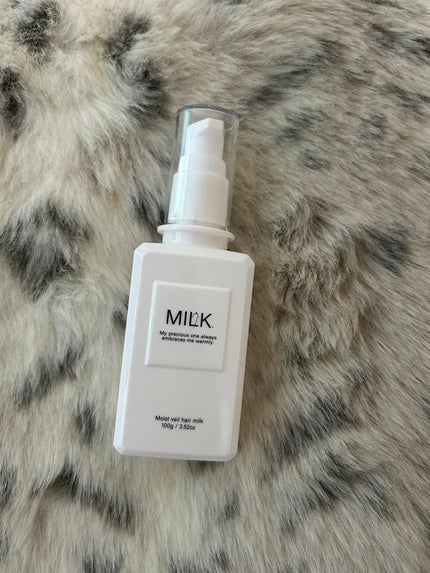 モイストヴェール ヘアミルク<無香料>/MILK./ヘアミルクを使ったクチコミ(1枚目)