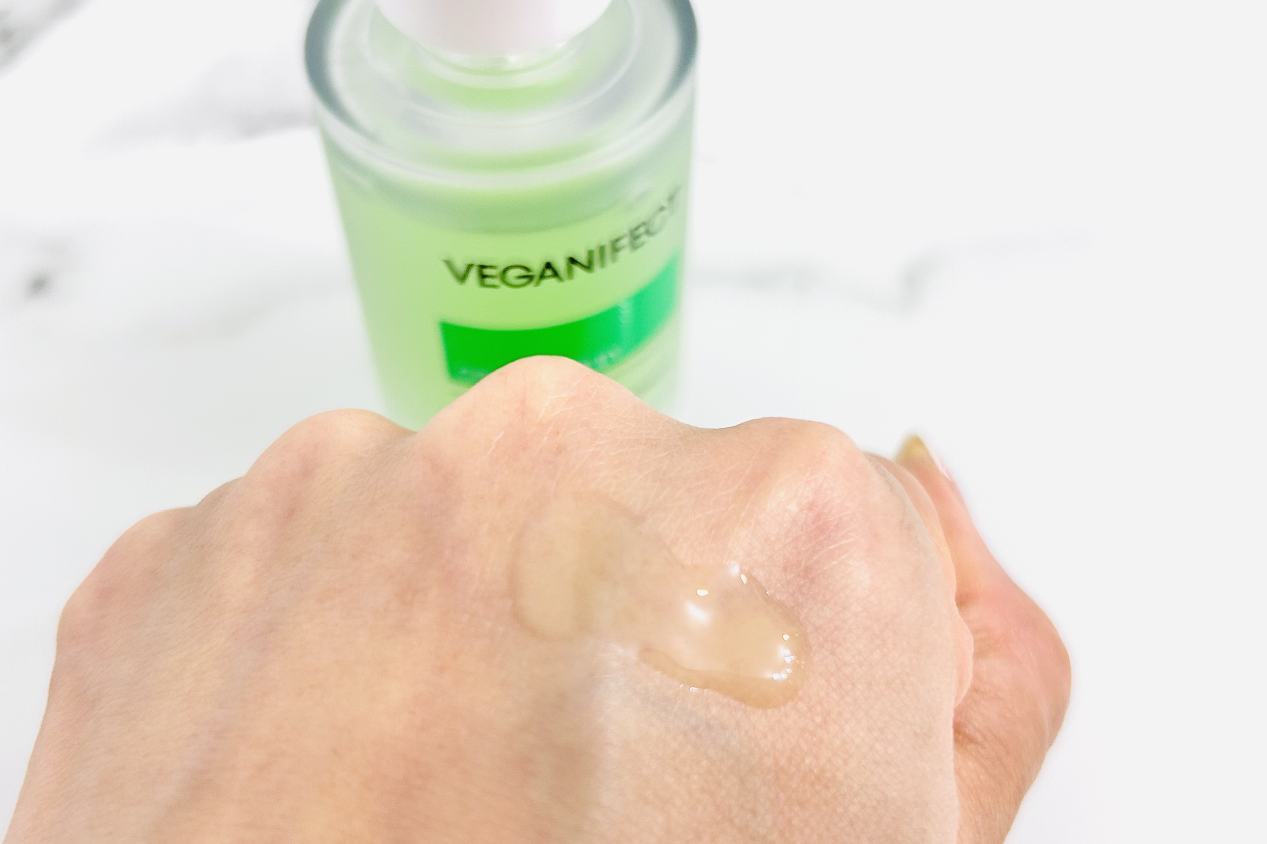 青麦ジンクセラム/Veganifect/美容液を使ったクチコミ（3枚目）