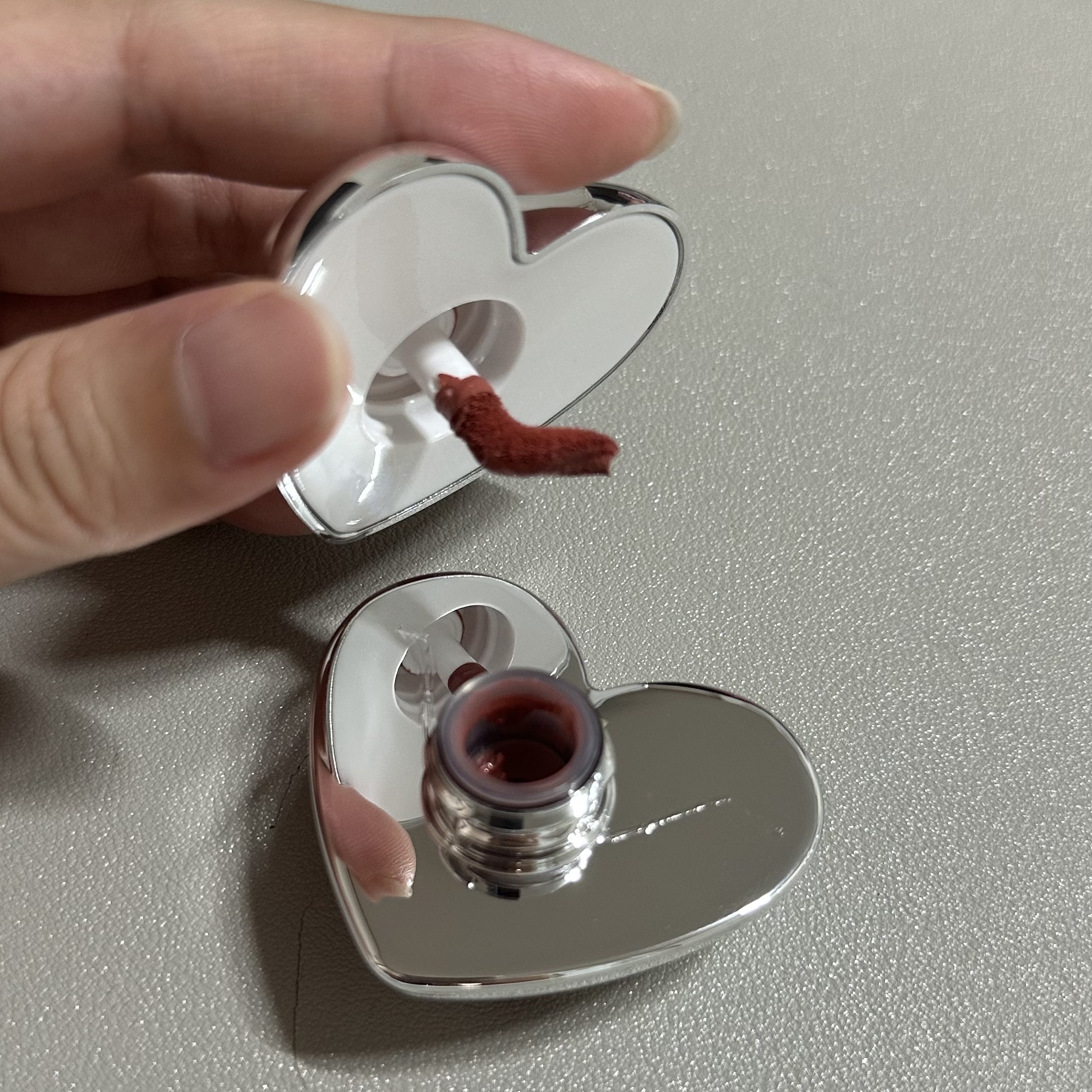 シルバーパース ムースクリーム リップ＆チーク/oiad/ジェル・クリームチークを使ったクチコミ（2枚目）