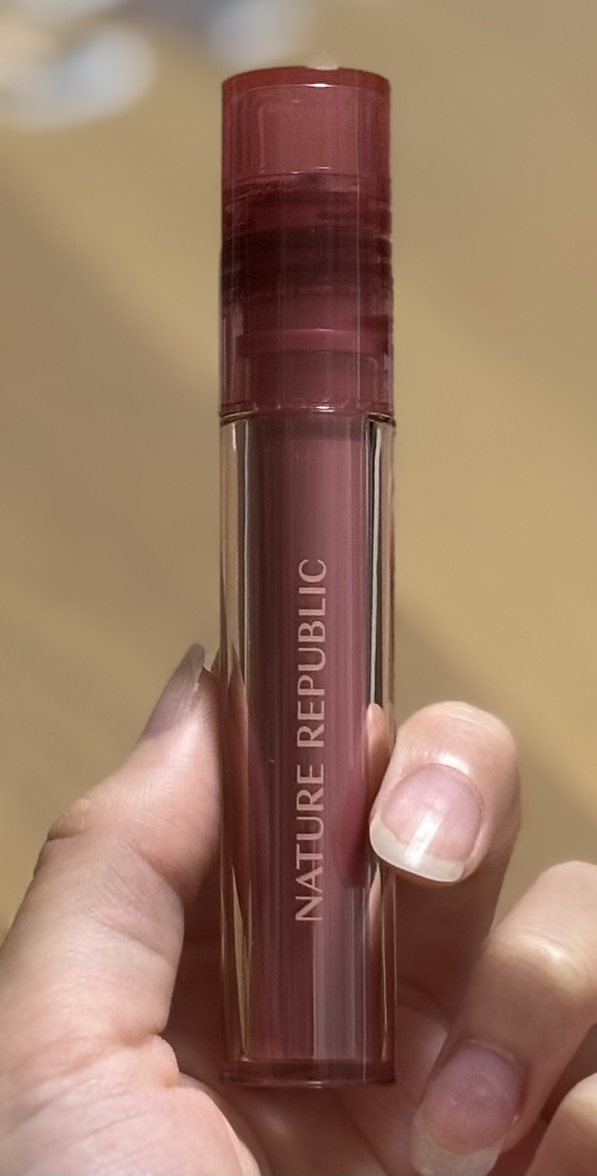 バイフラワーグラスデューティント/ネイチャーリパブリック/リップティントを使ったクチコミ（1枚目）