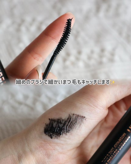 パーフェクトセッティングウォータープルーフマスカラ Long&Curl/COSNORI/マスカラを使ったクチコミ(3枚目)