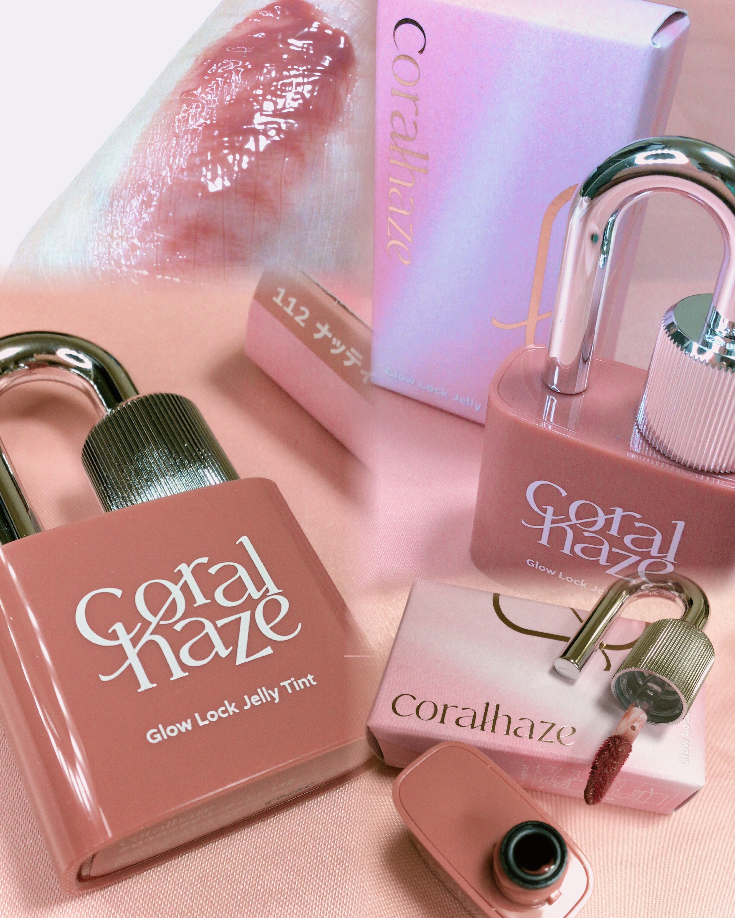 グロウロックゼリーティント/Coralhaze/リップティントを使ったクチコミ（1枚目）