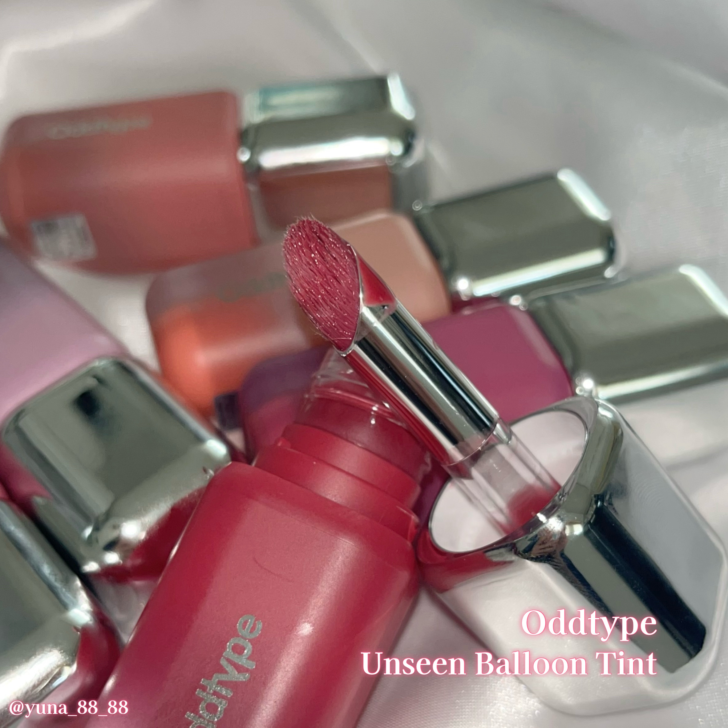 アンシーン バルーンティント/Oddtype/リップティントを使ったクチコミ（3枚目）