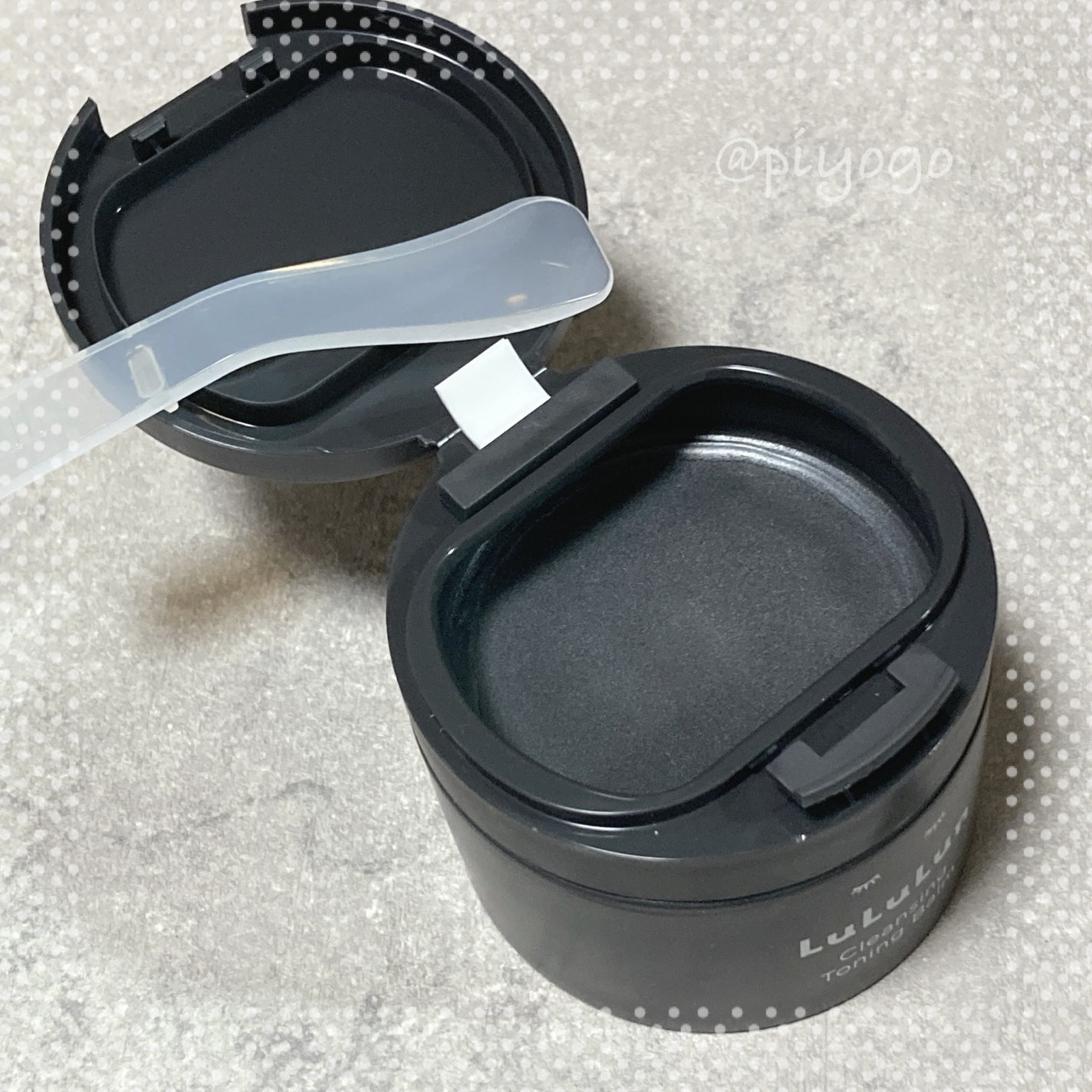 ルルルンクレンジング トーニングバーム CLEAR BLACK/ルルルン/クレンジングバームを使ったクチコミ(2枚目)